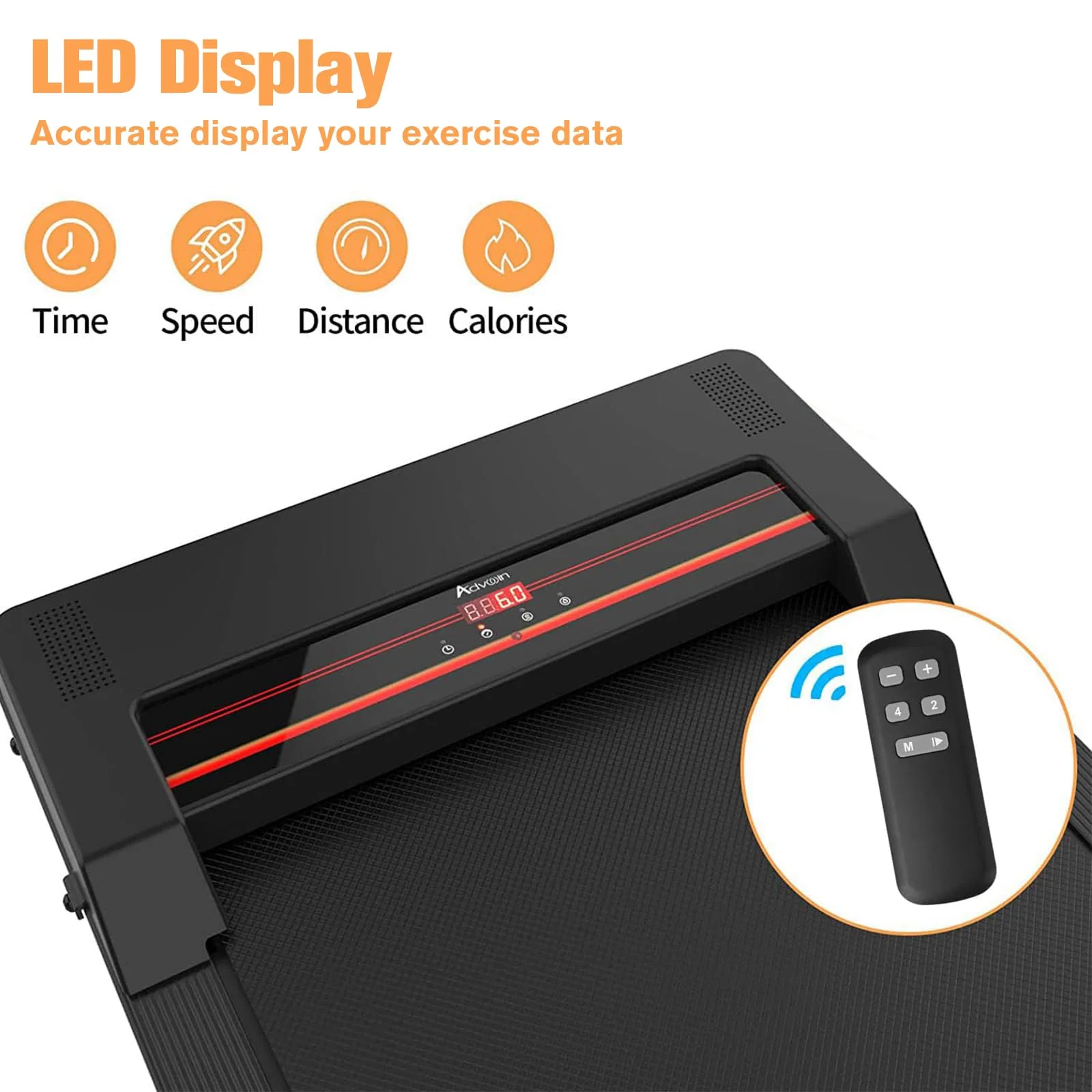 Walking Pad Under Desk Treadmill Low Noise