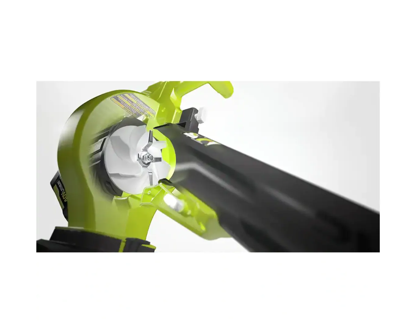 RY40451-2B 40V Vac Attack Cordless Leaf Vacuum/Mulcher with (2) 5.0 Ah Batteries and (1) Charger
