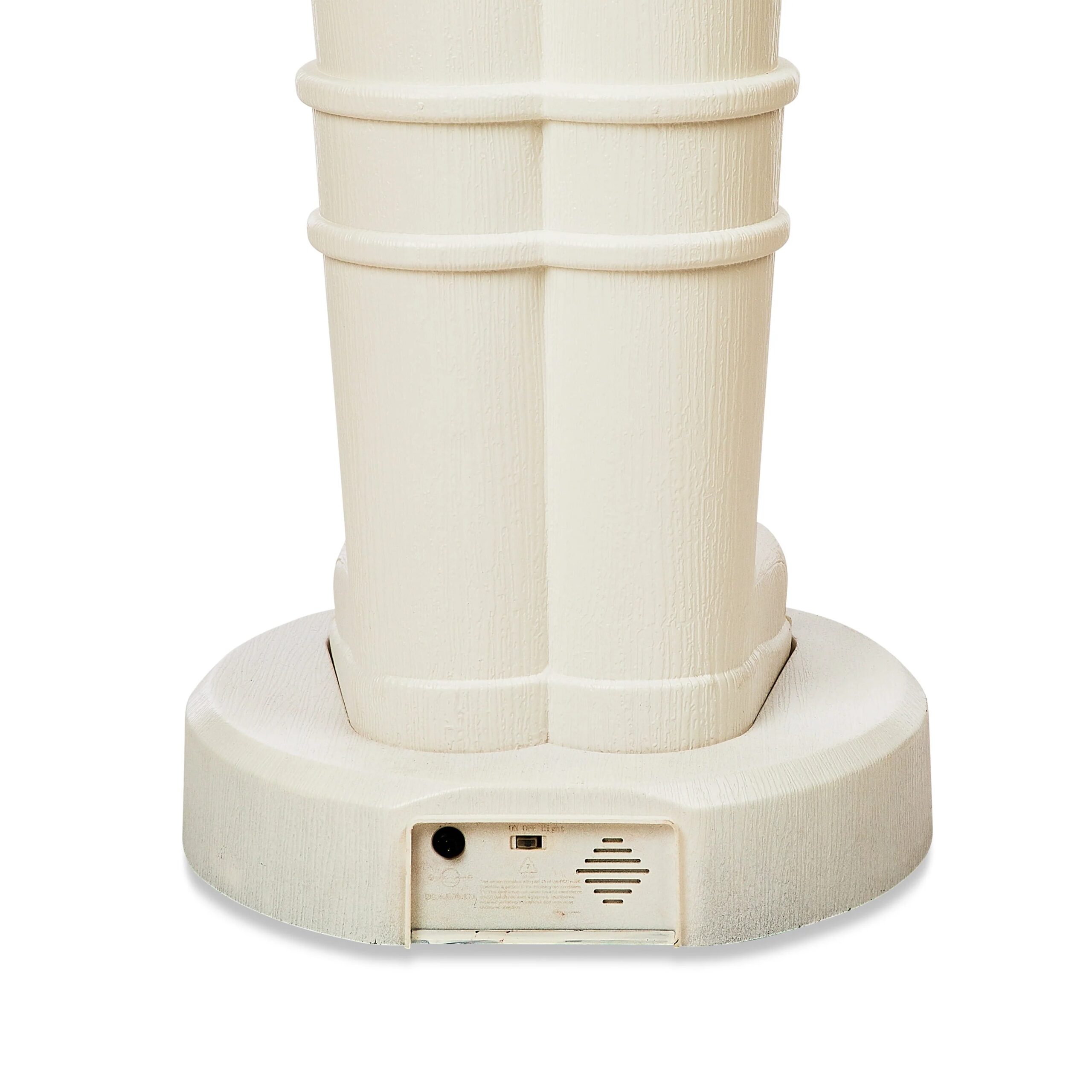 Holiday Time Animated White Nutcracker Blow Mold, 75-Inch, LED Lights & Music, Christmas Decoration