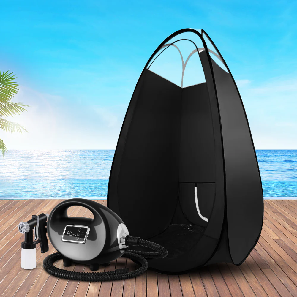 Alba. Spray Tan Machine Spray Gun Spray tent Kit HVLP System Sunless