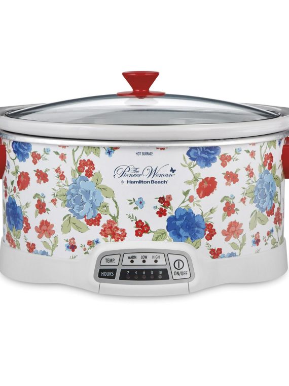 The Pioneer Woman Classic Charm 7-qt Programmable Slow Cooker by Hamilton Beach