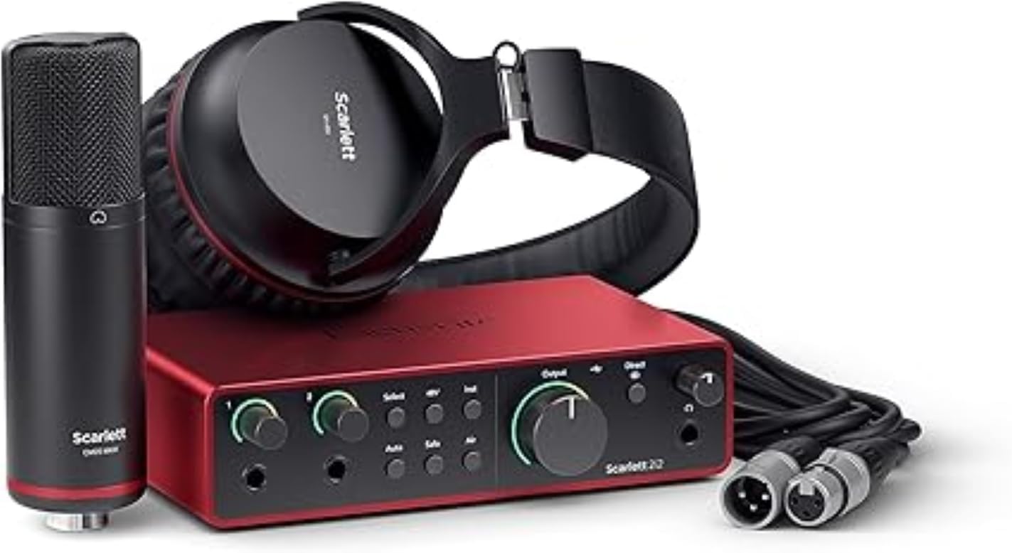 Focusrite Scarlett 2i2 4th Generation Audio Interface