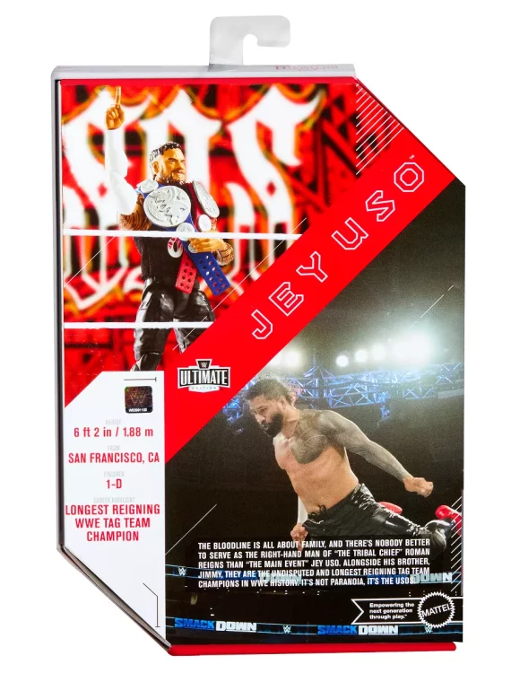 WWE Ultimate Edition Ringside Exclusive Bloodline Jey Uso Action Figure