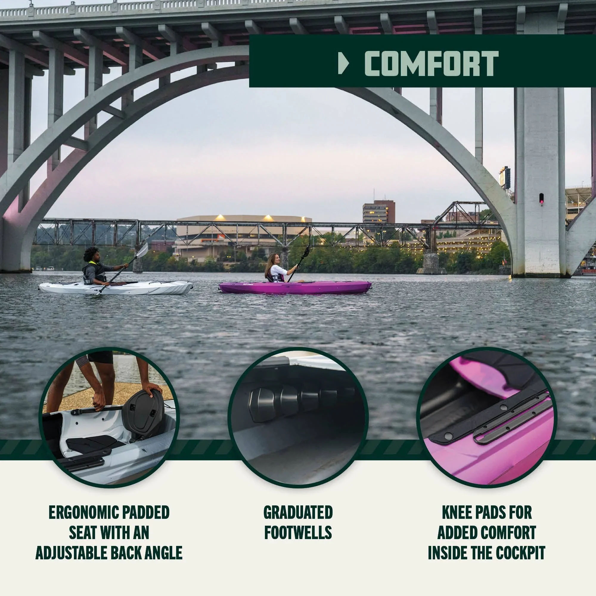 Quest Outlands 100 Kayak | Paddle Sports | Kayaking | Kayaks | Sit in Kayaks