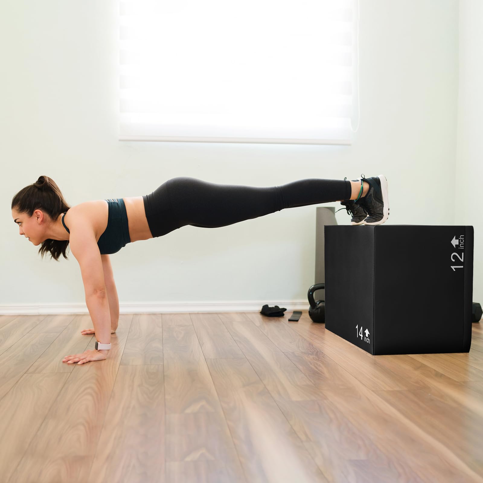 3 in 1 High Density Foam Plyometric Jump Box