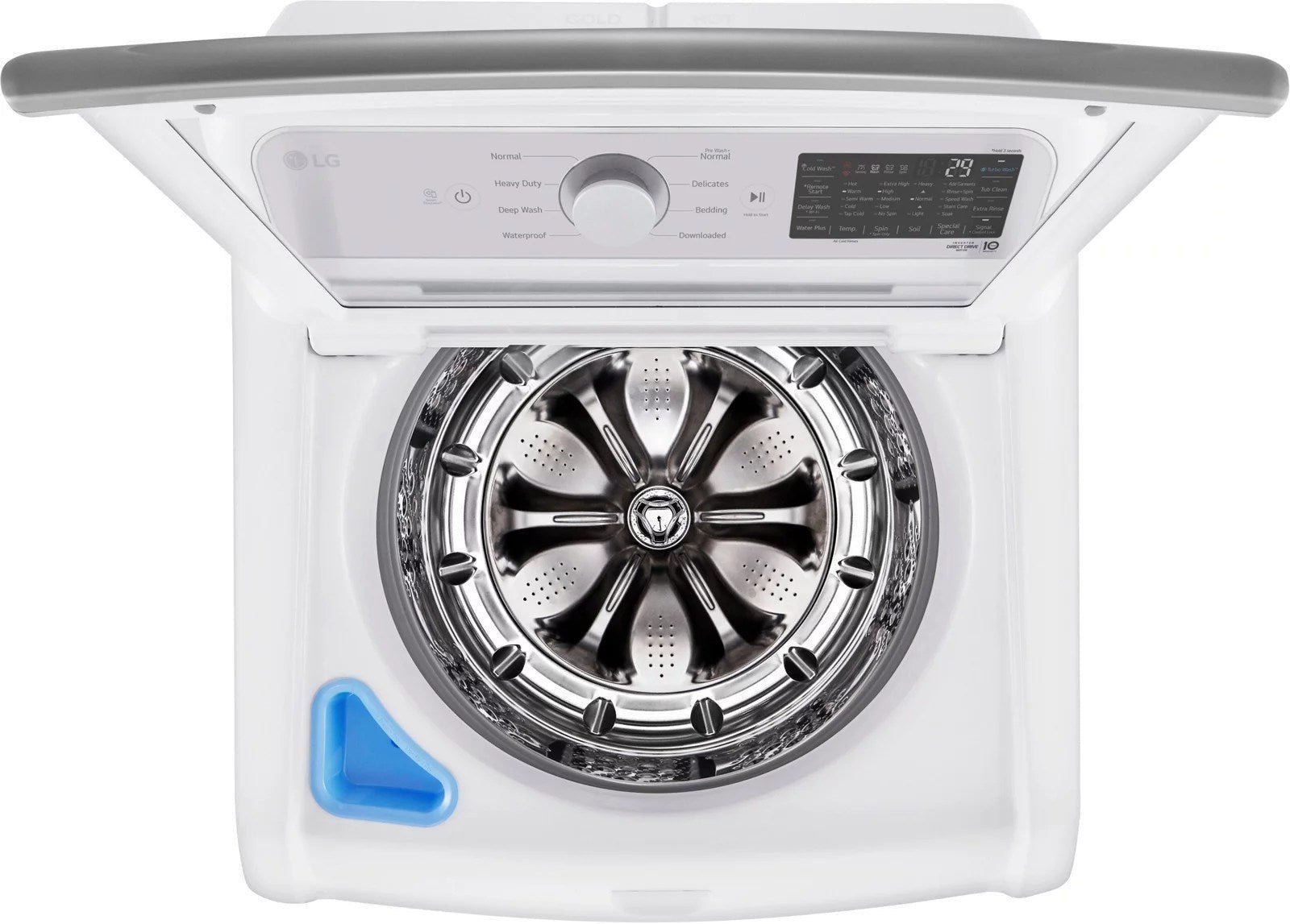 LG �C 5.5 Cu. Ft. Smart Top Load Washer with TurboWash3D �C White