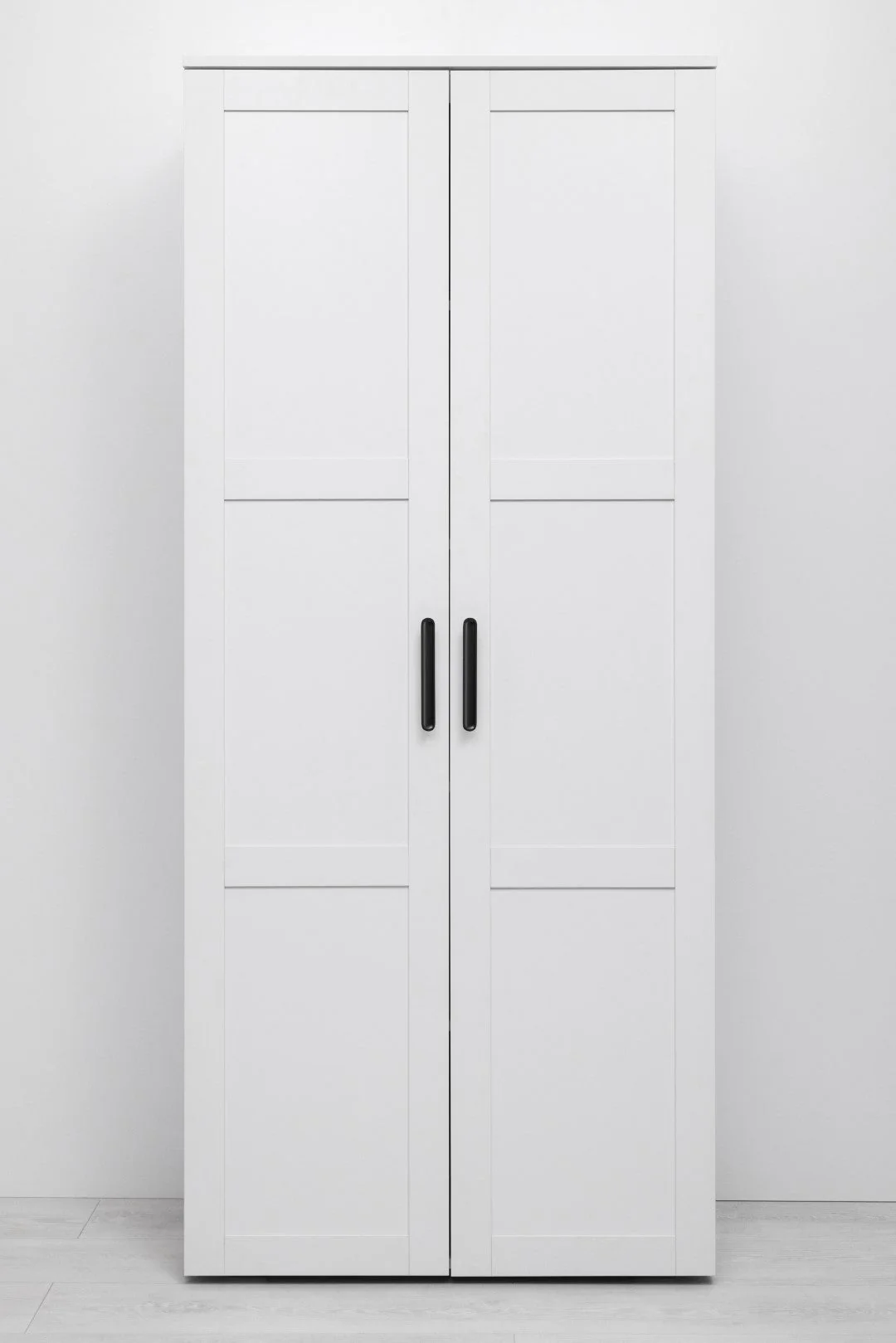 STOCKHOLM UNIVERSAL STORAGE CUPBOARD - HAMPTONS - DECO BLACK HANDLE