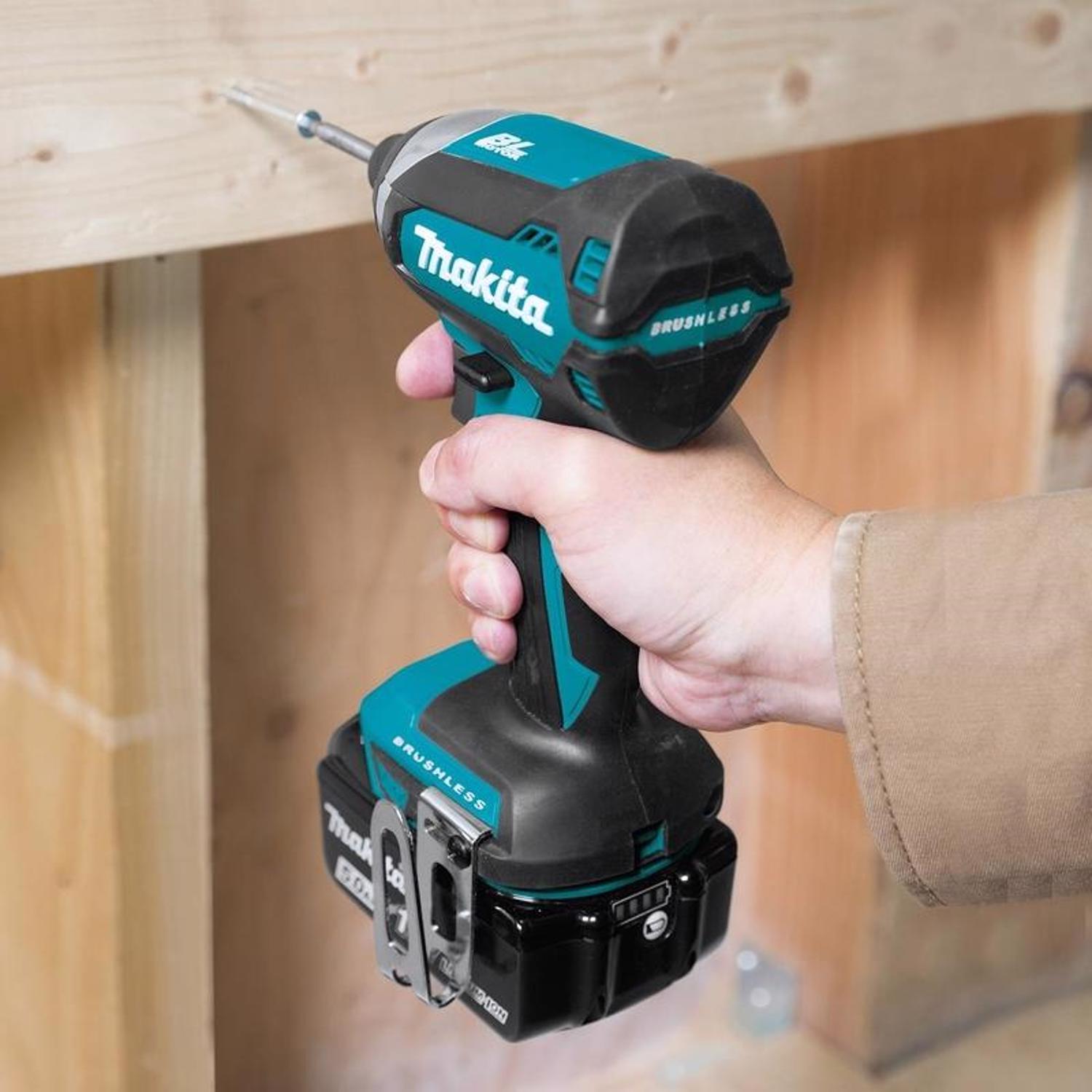 18V LXT 1/4 in. Cordless Brushless Impact Driver Kit (Battery Charger)