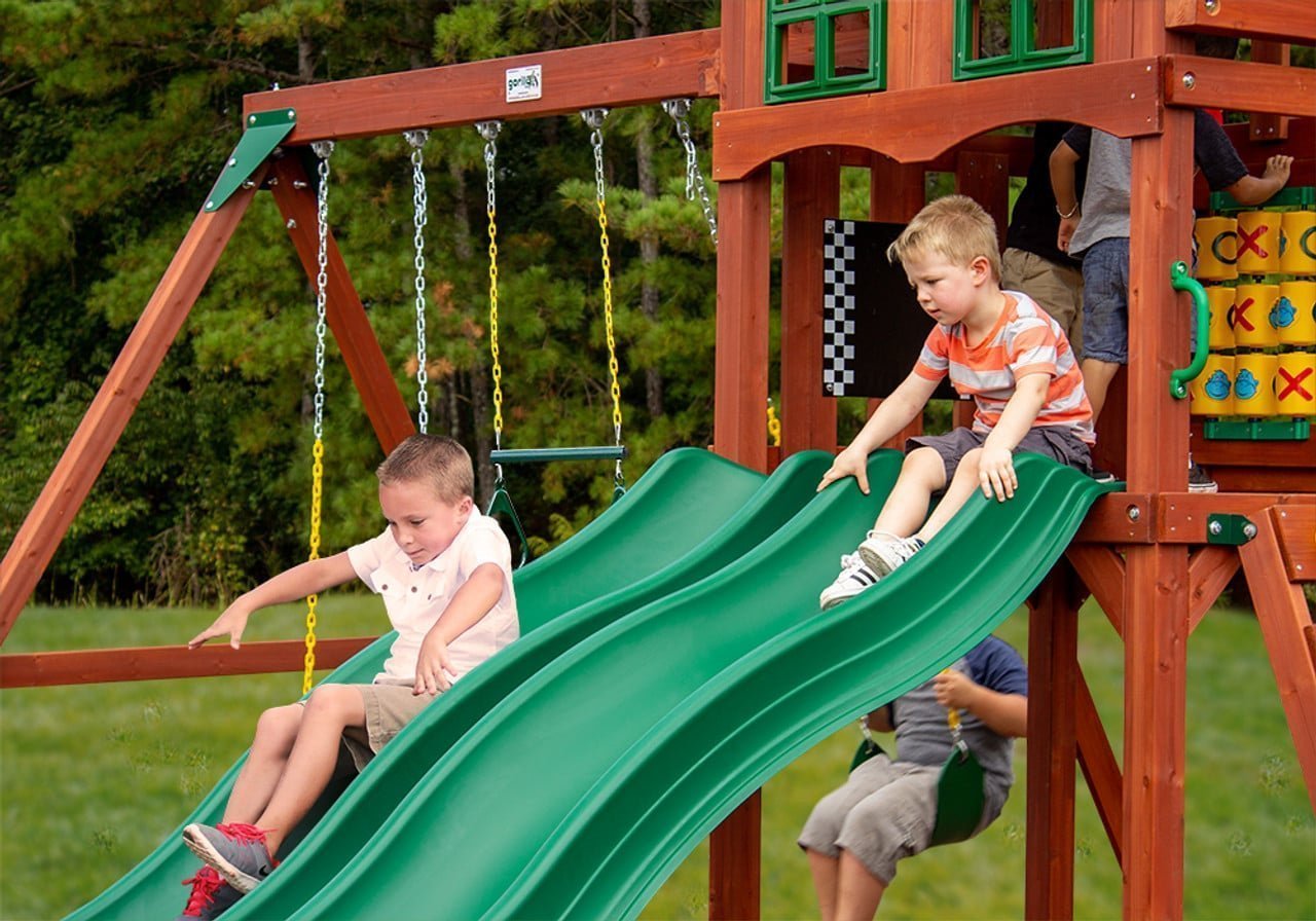 Playmaker Deluxe Swing Set