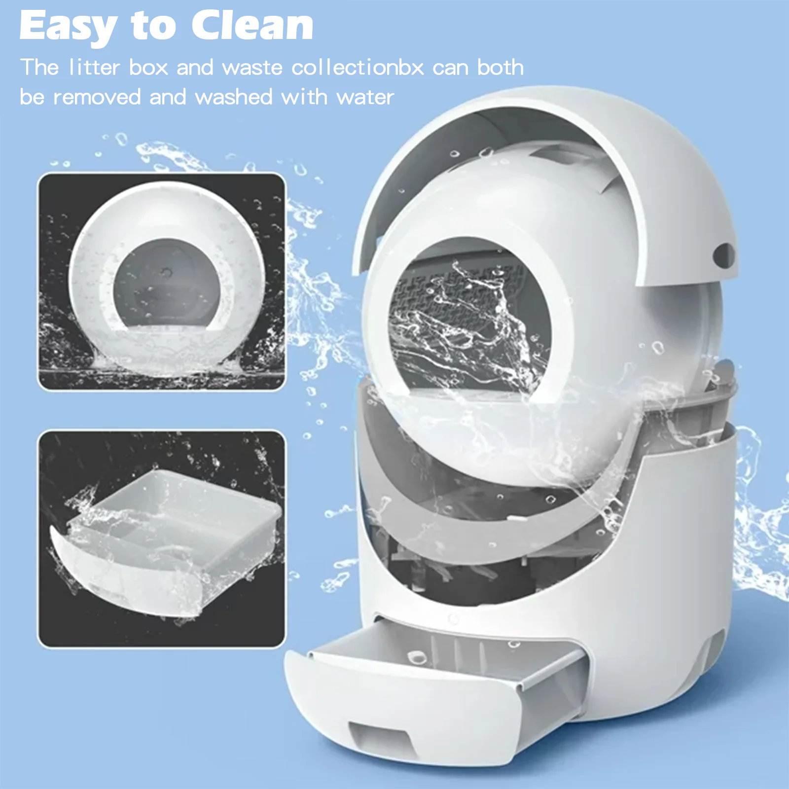 Self Cleaning Smart Cat Litter Box