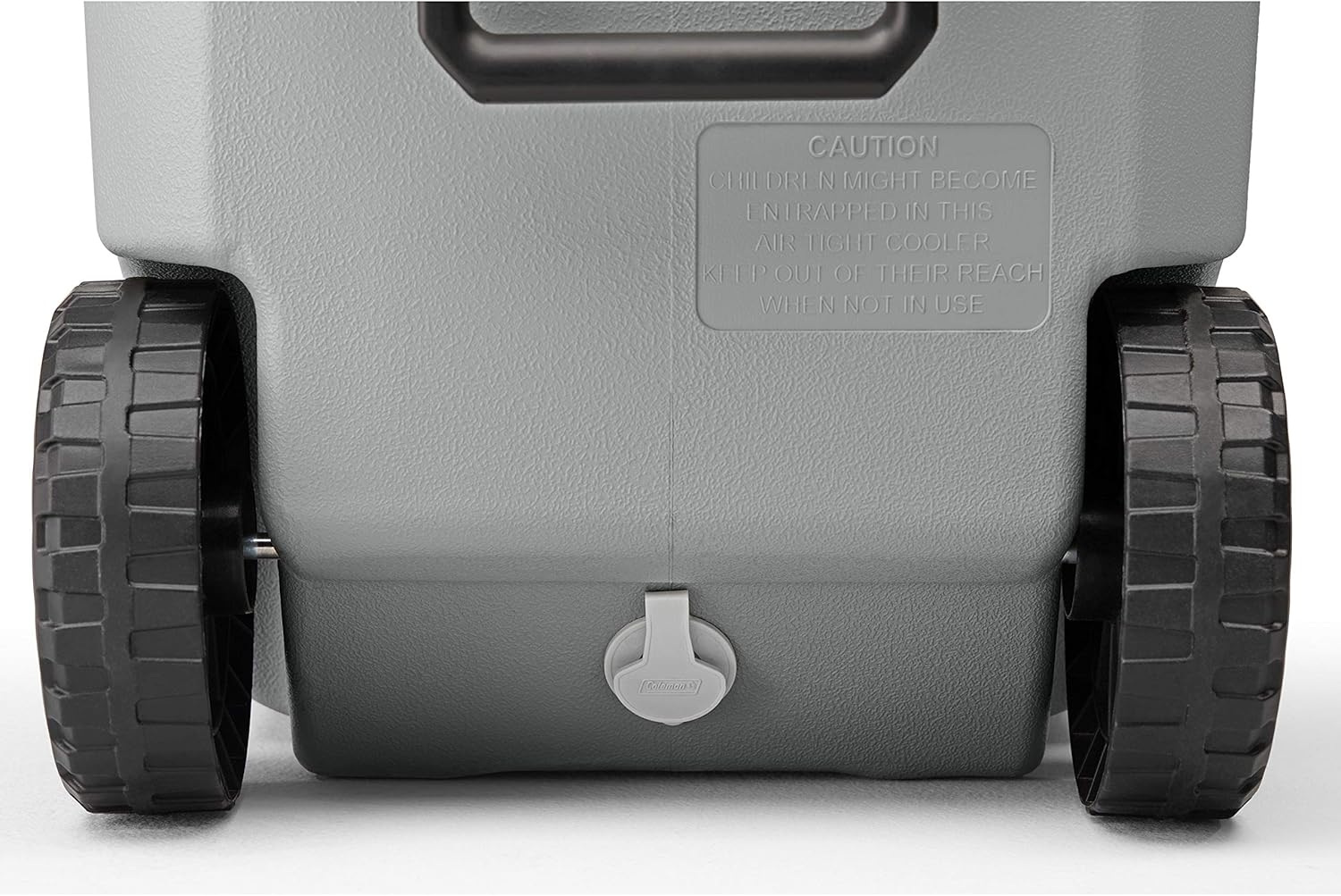 Coleman Classic Series Insulated Portable Wheeled Cooler, Leak-Resistant Outdoor Hard Cooler Keeps Ice up to 5 Days, 100-Quart