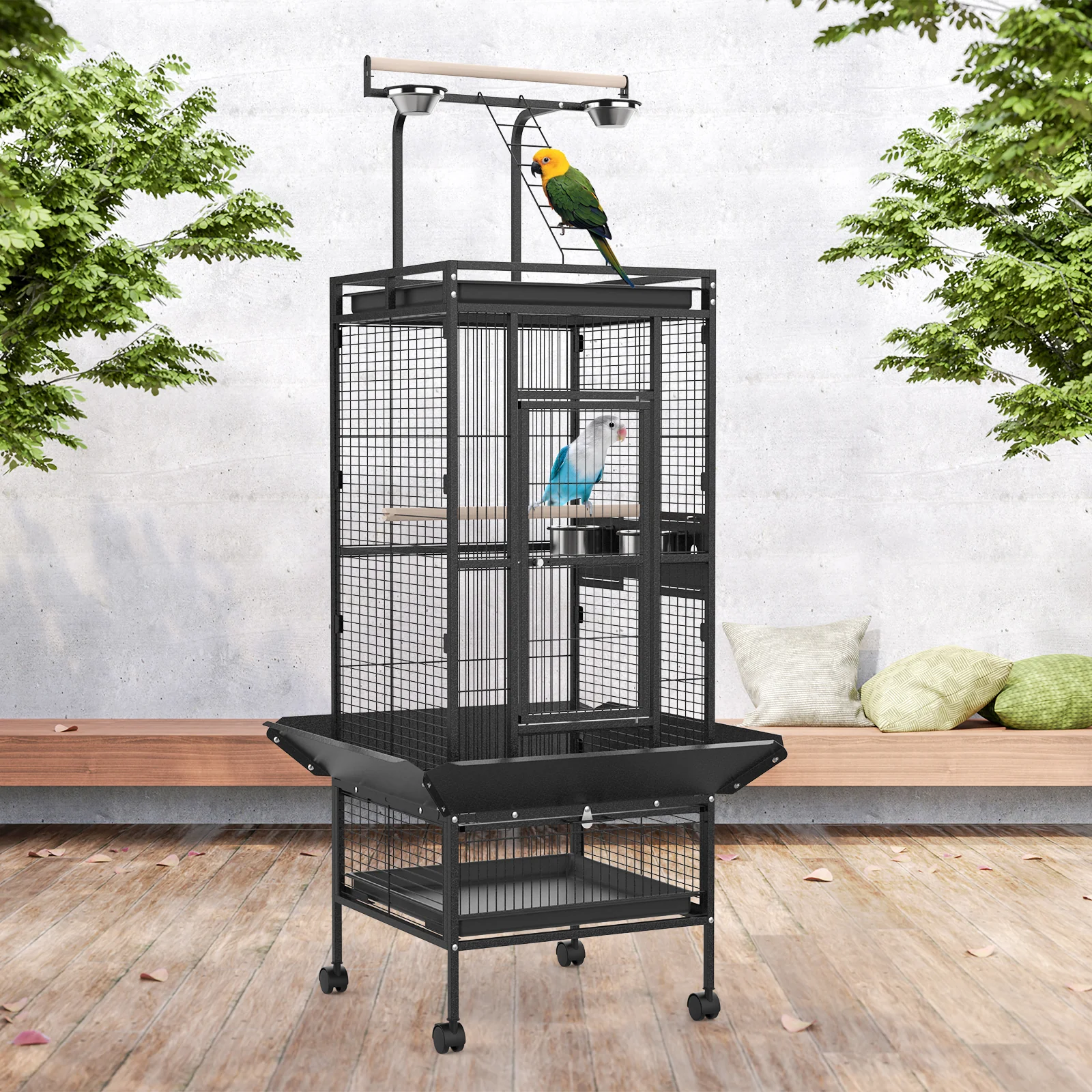 Bird Cage 153CM 2 Perches Aviary