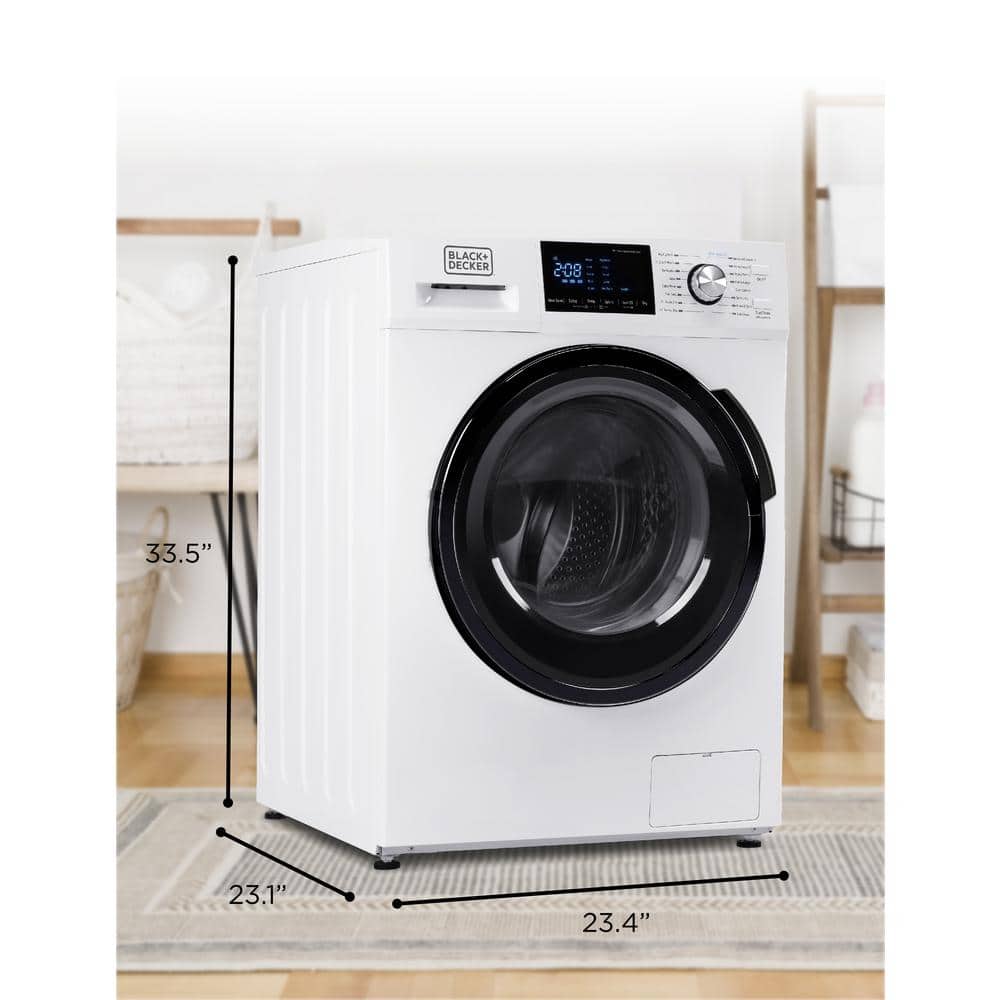 BLACK+DECKER 2.7 cu. ft. All-in-One Washer and Dryer Combo in White BCW27MW?? Last Day For Clearance