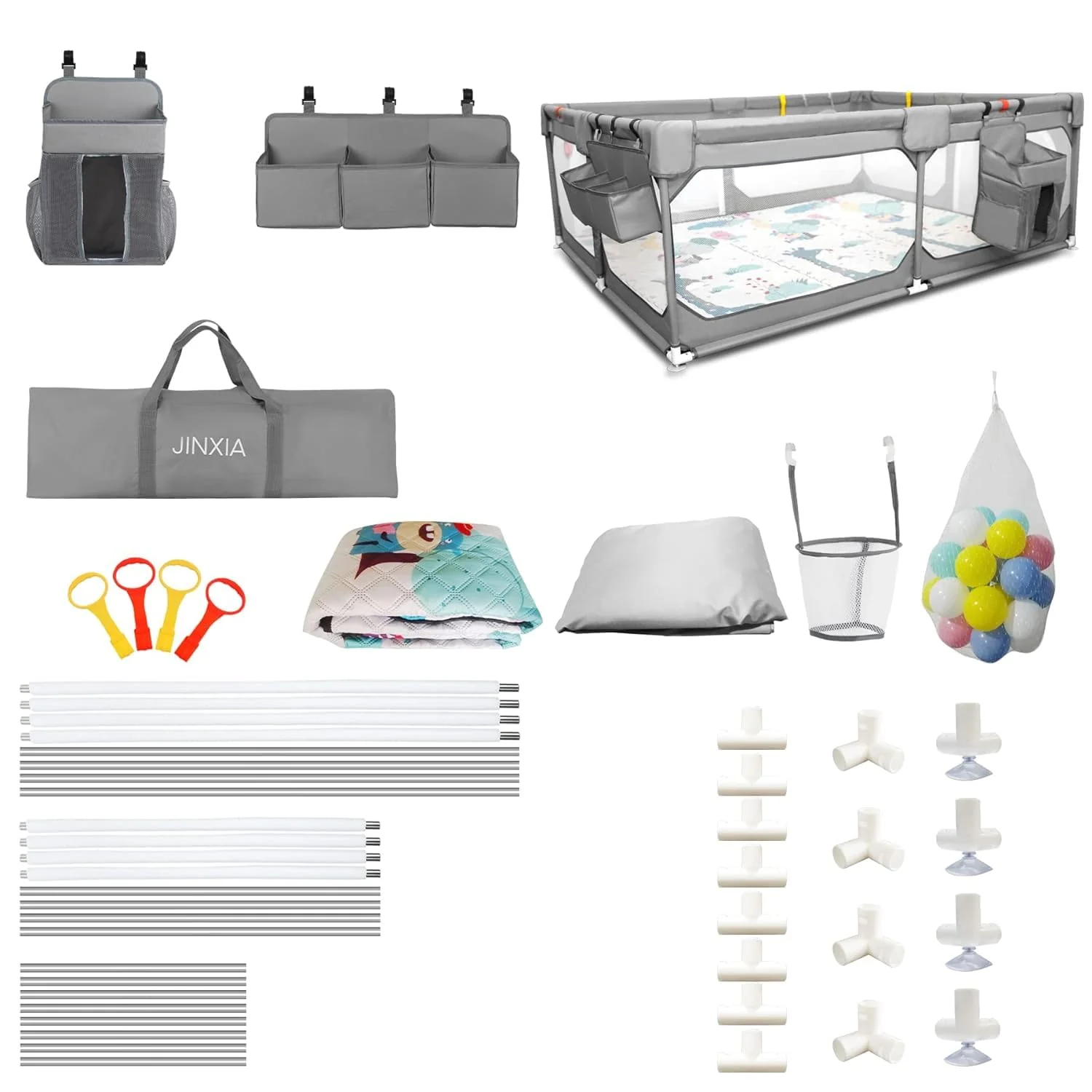 Baby Playpen with Mat 75