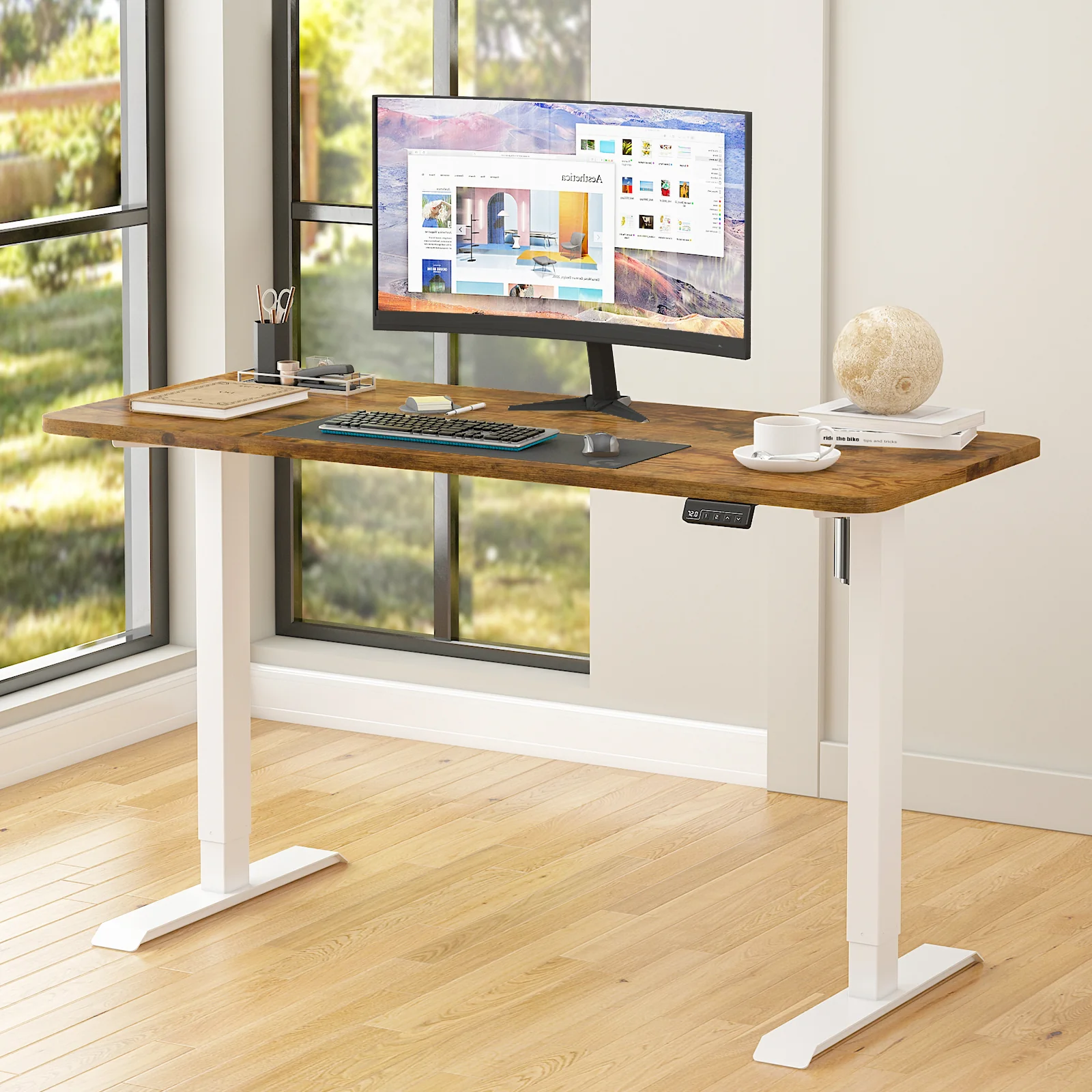 Electric Standing Desk with Memory Lifting 120cm