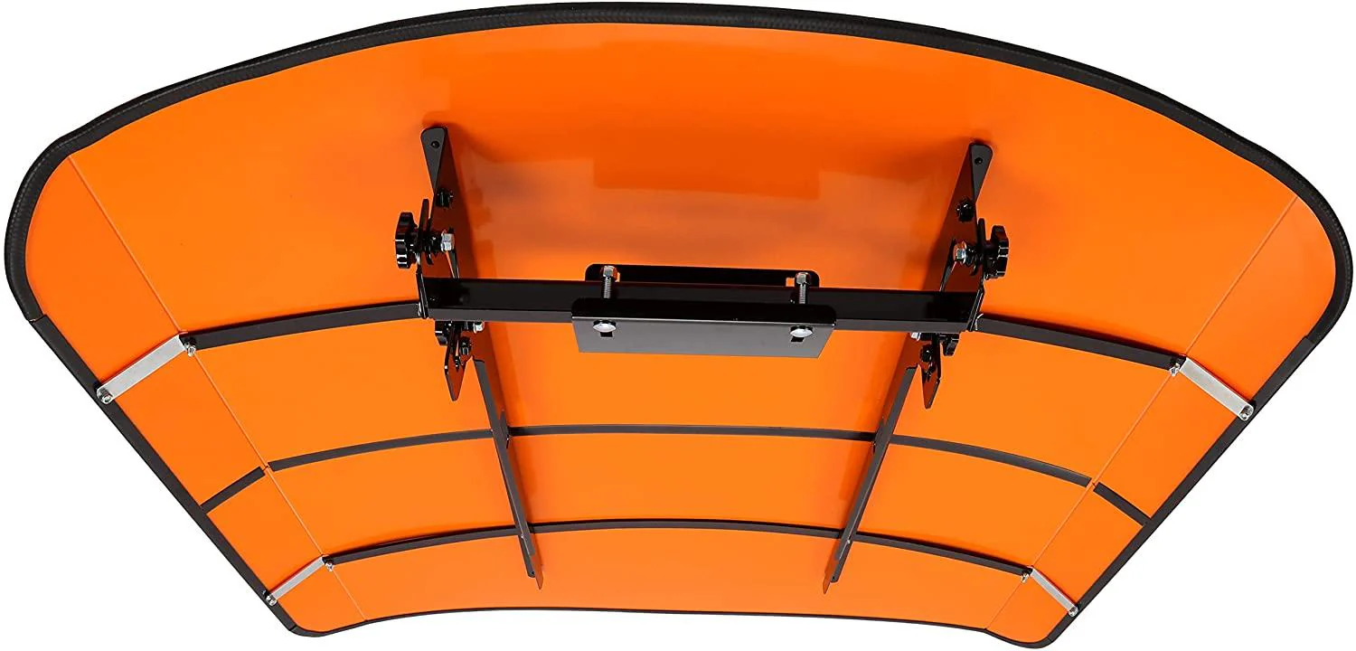 Tractor Canopy Orange Compatible with All ROPS 48 X 52 Equipped Tractors with a 2 x 2 or 2 x 3 ROPS (Will Add About 4 to The Height of The Tractor) Tractor Sun Canopy Sunshade