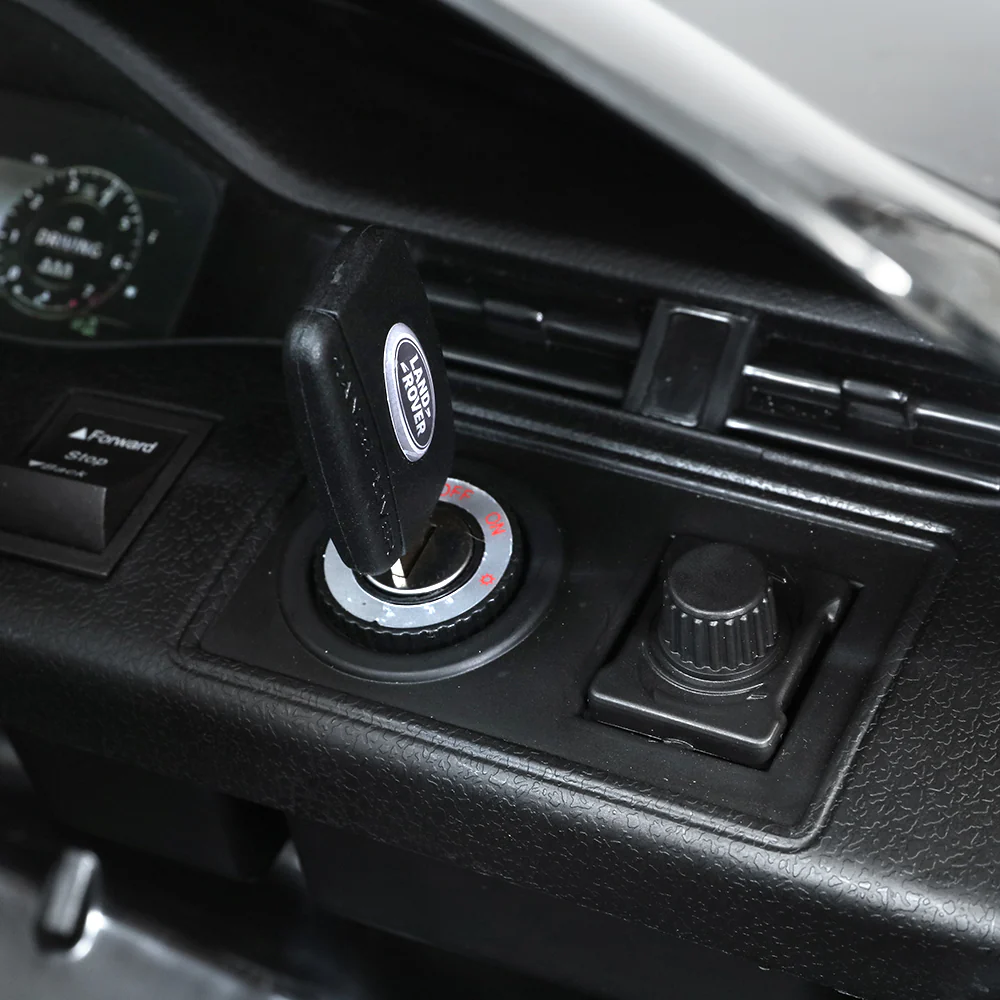 Kids Electric Ride On Car Land Rover Licensed Toy Cars Remote 12V Battery Black