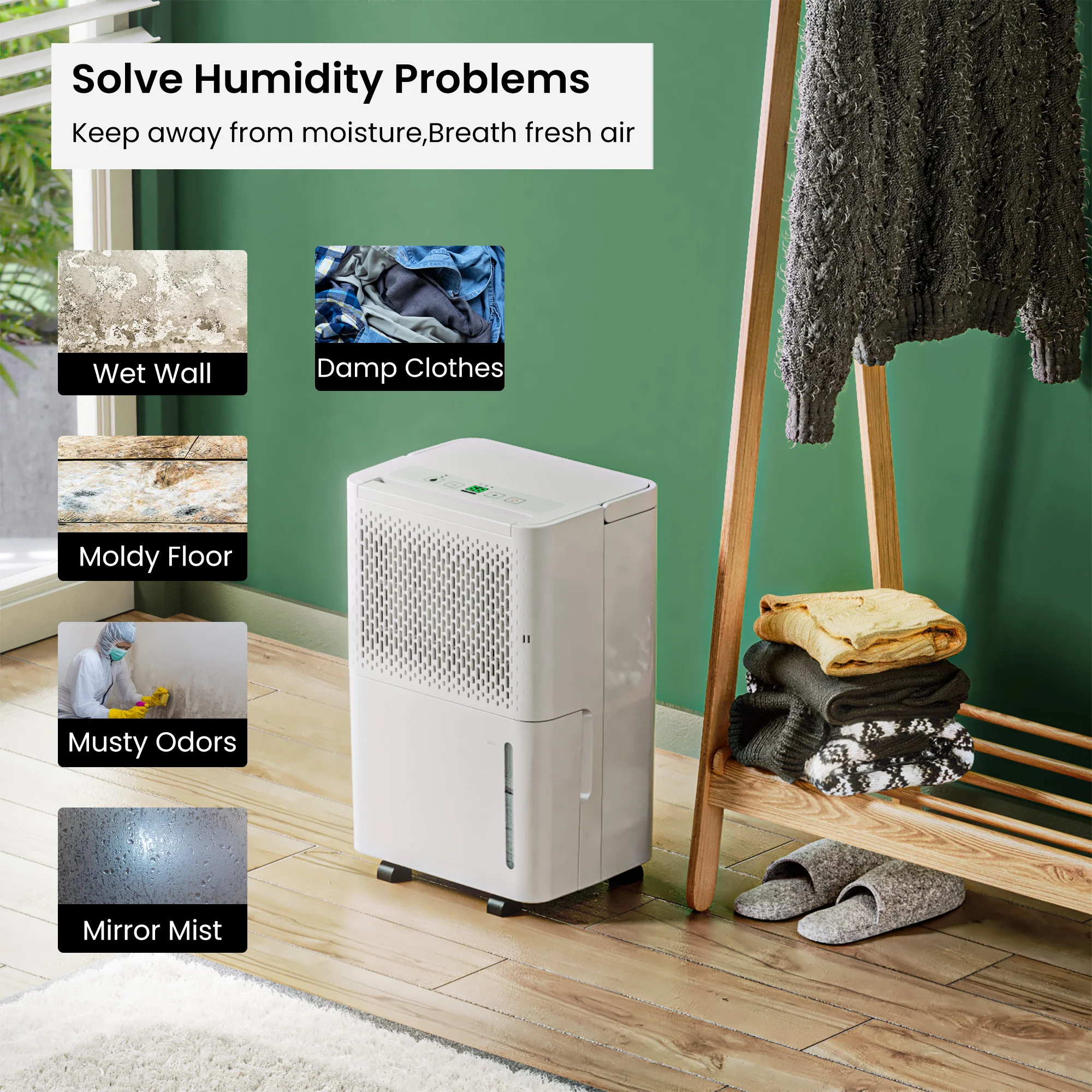 2.1L Air Dehumidifiers
