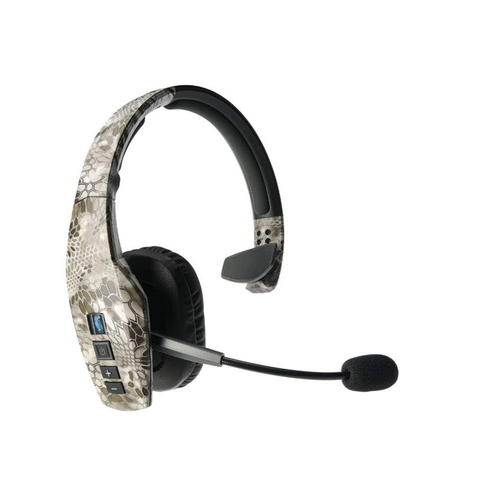 BlueParrott B550-XT Bluetooth Headset, Noise Cancelling, Voice-Controlled, 24h Talk Time, IP54, Kryptek Design