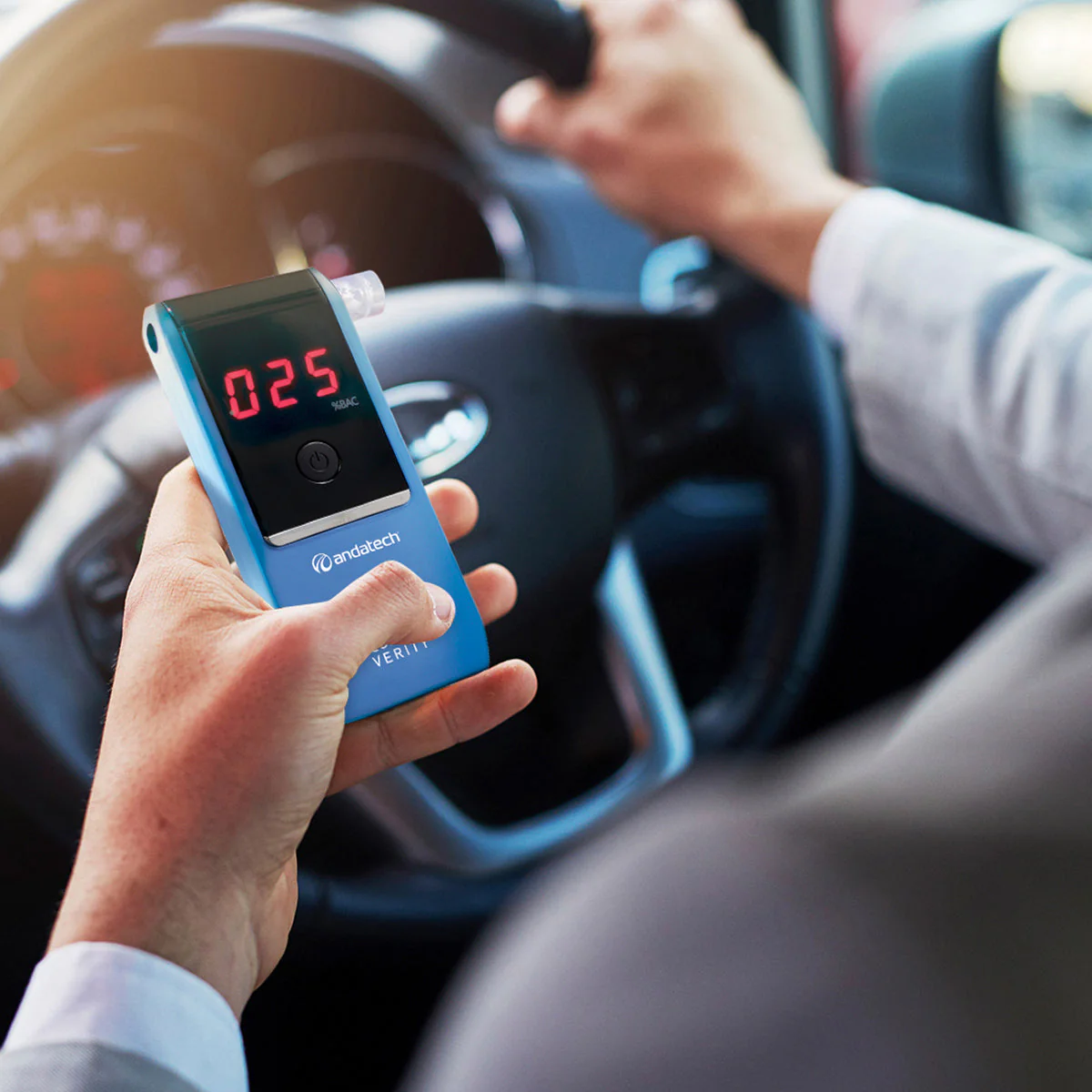 Alcosense? Verity Personal Breathalyser (Navy) AS3547 Certified