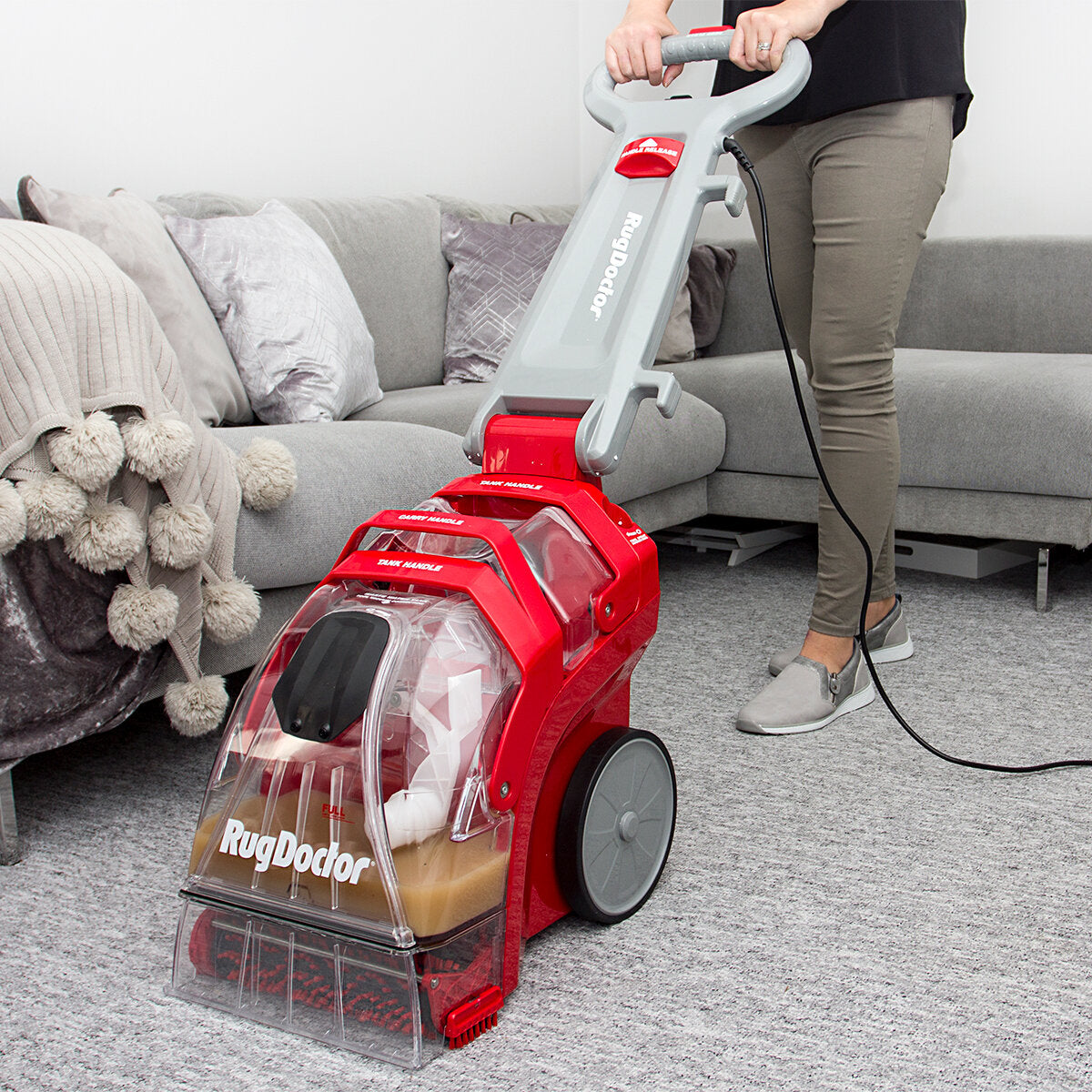 Rug Doctor Deep Carpet Cleaner with 2 x 1L Carpet Detergent  sgtnighsdesigns