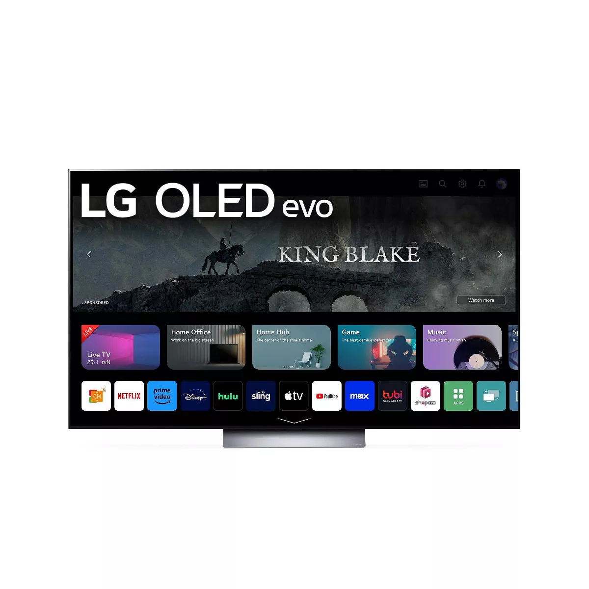 LG OLED evo C3 65��� 4K UHD Smart OLED TV with Dolby Vision & Atmos, Gaming Mode, AI Processor, Alexa Built-in