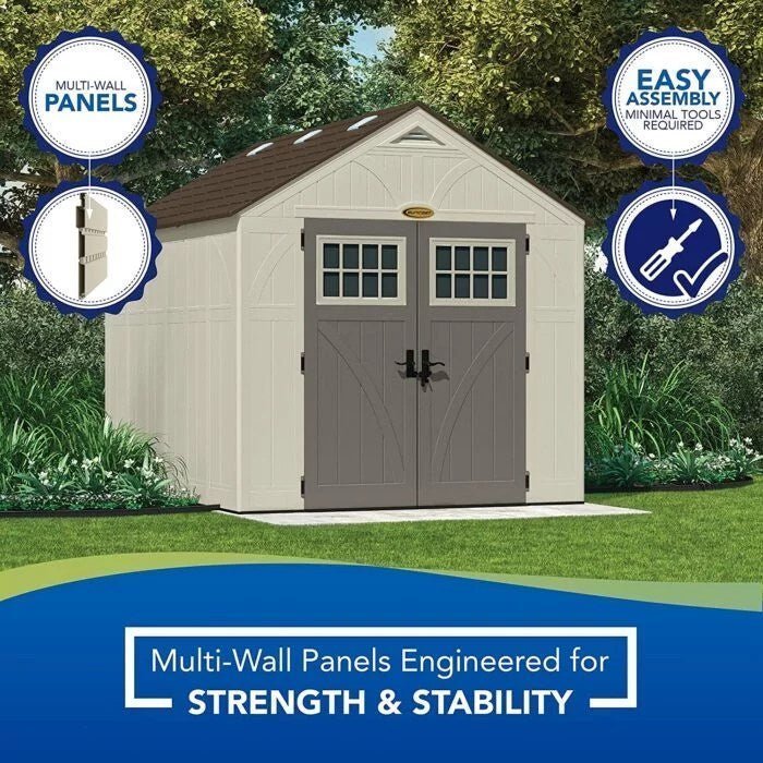 Suncast BMS8100 8�� x 10�� Tremont Storage Shed