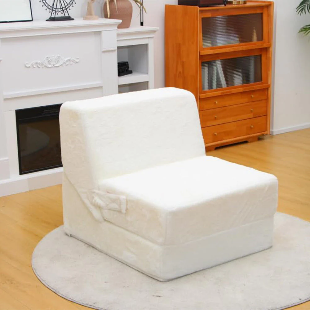 Folding Sofa Bed 3-in-1 Convertible Couch Sleeper Couch Memory Foam Convertible Flip Chair Floor Lazy Sofa