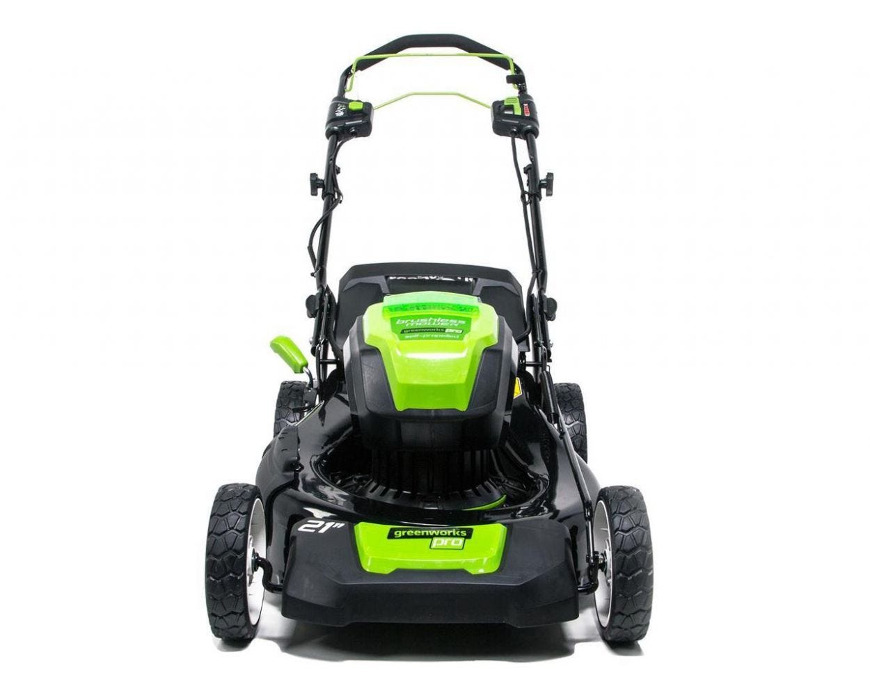 80V Cordless 21��� Self-Propelled Brushless Lawn Mower | Greenworks