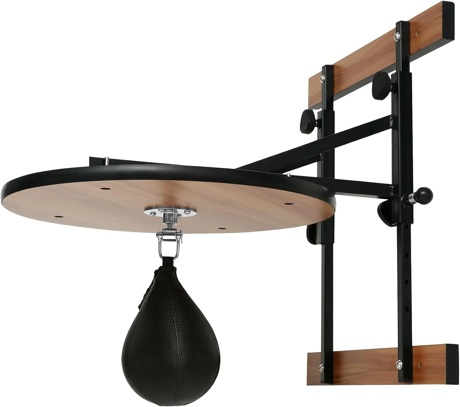 Speed Bag, Speed Bags for Boxing, Speed Bag Platform, Boxing Speed Bag, Speed Bag Boxing, Speedbag, Speed Punching Bag, Speed Bag Mount, Wall Mount Kit, Adjustable Height, Black Swivel Speed Ball
