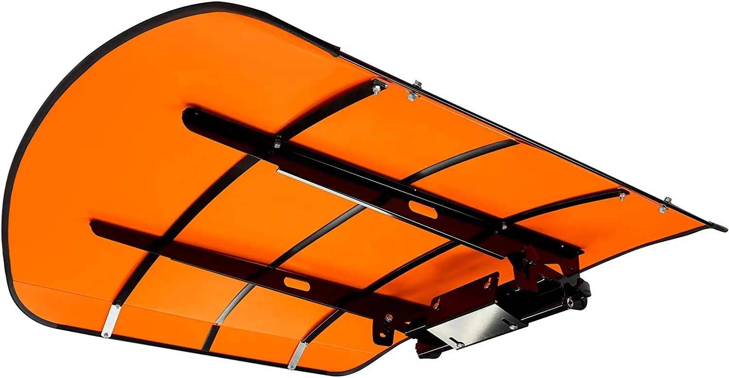 Tractor Canopy Orange Compatible with All ROPS 48 X 52 Equipped Tractors with a 2 x 2 or 2 x 3 ROPS (Will Add About 4 to The Height of The Tractor) Tractor Sun Canopy Sunshade