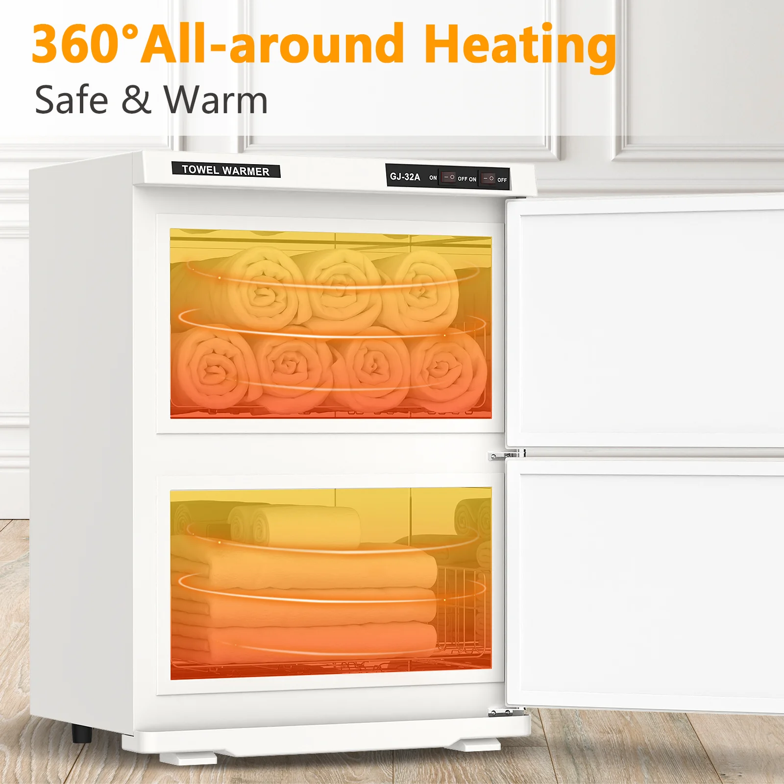 Electric Warmer Towel Cabinet 32L