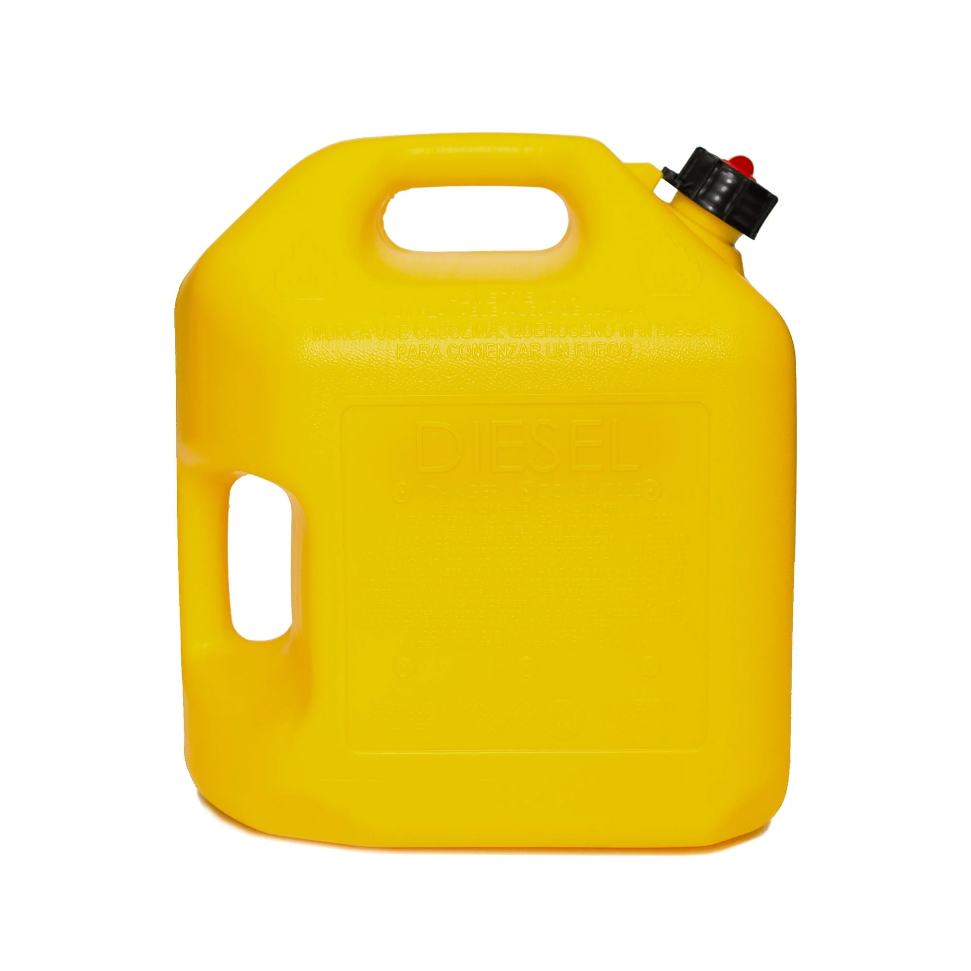 5 Gallon Diesel Can Fuel Container w/ Auto Shut Off (4 Pack)