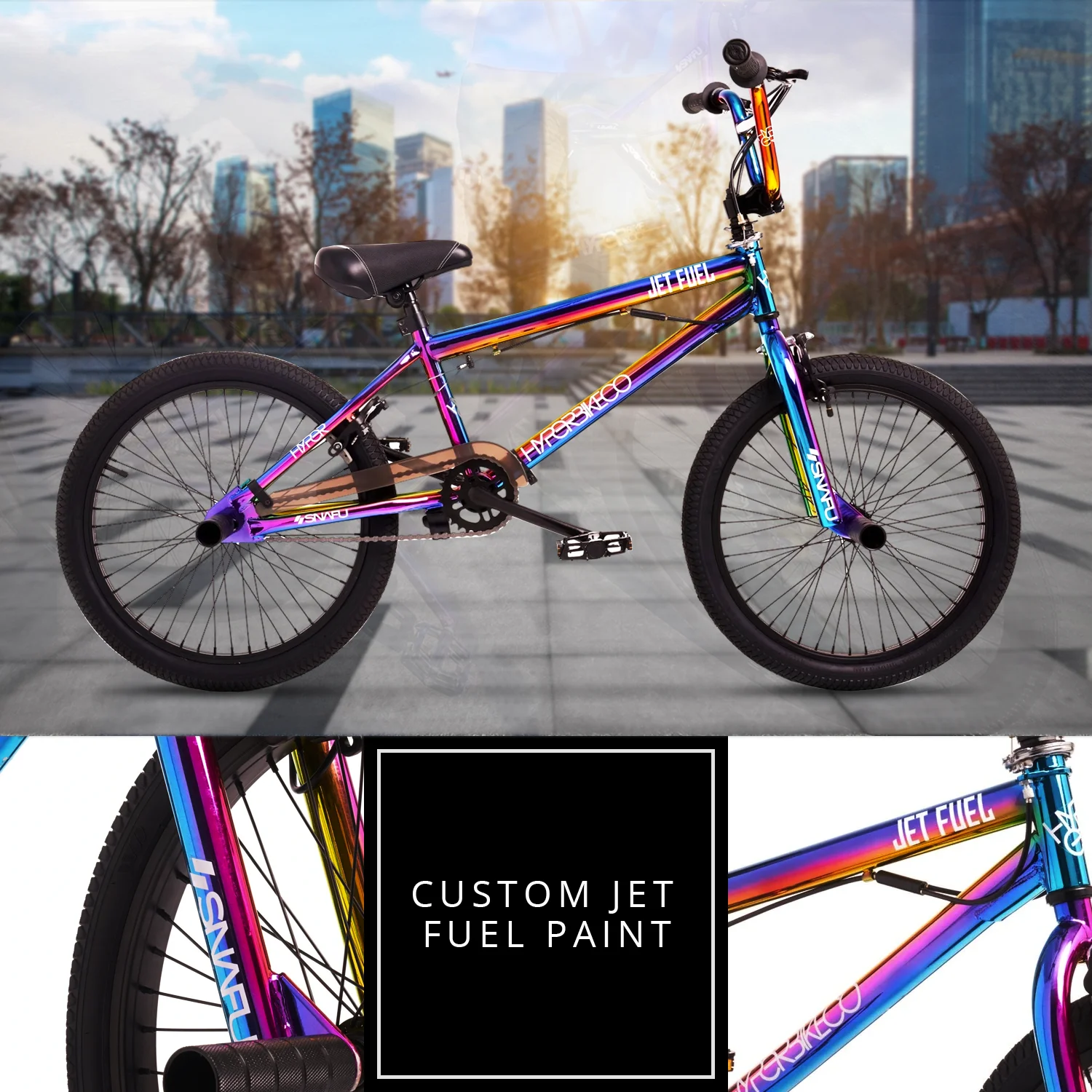 Hyper Bicycles 20��� Jet Fuel BMX Bike for kids, Recommended Ages 8 to 13 Years Old