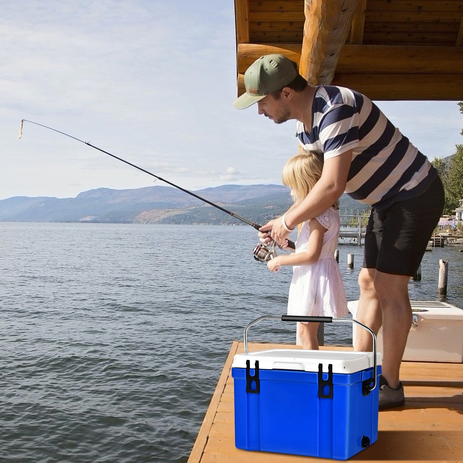 Camping Cooler, 26/58/79 Quart 4-Day Ice Retention