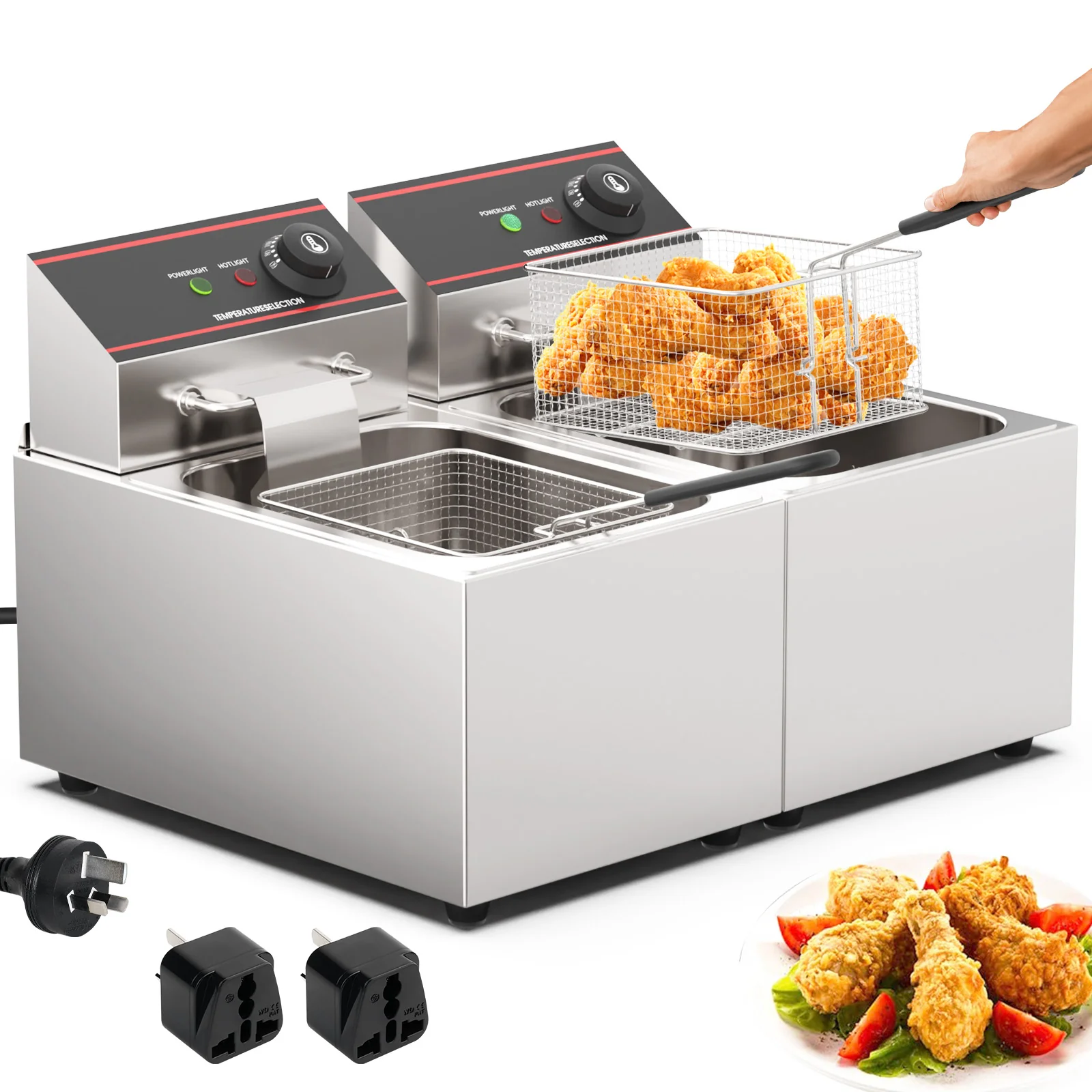 16L Commercial Electric Deep Fryer