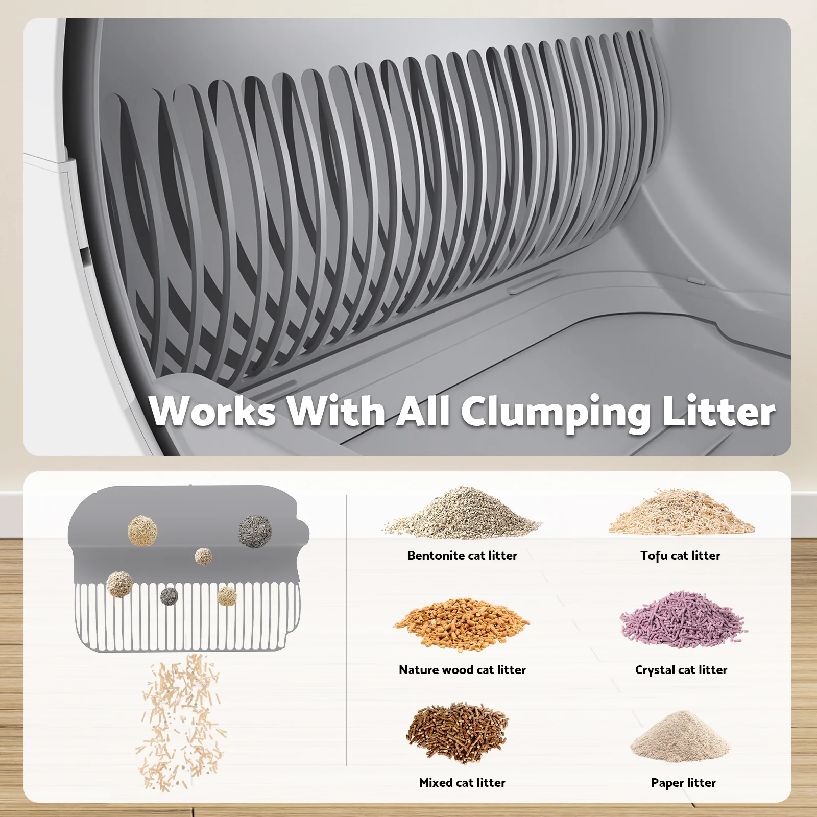 Smart Cat Litter Box Automatic Self Cleaning