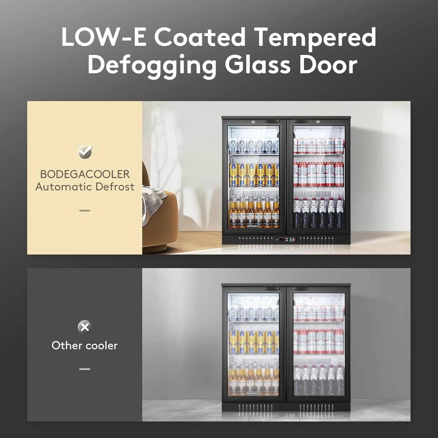 Under Counter Back Bar Refrigerator 7.4 Cu.Ft