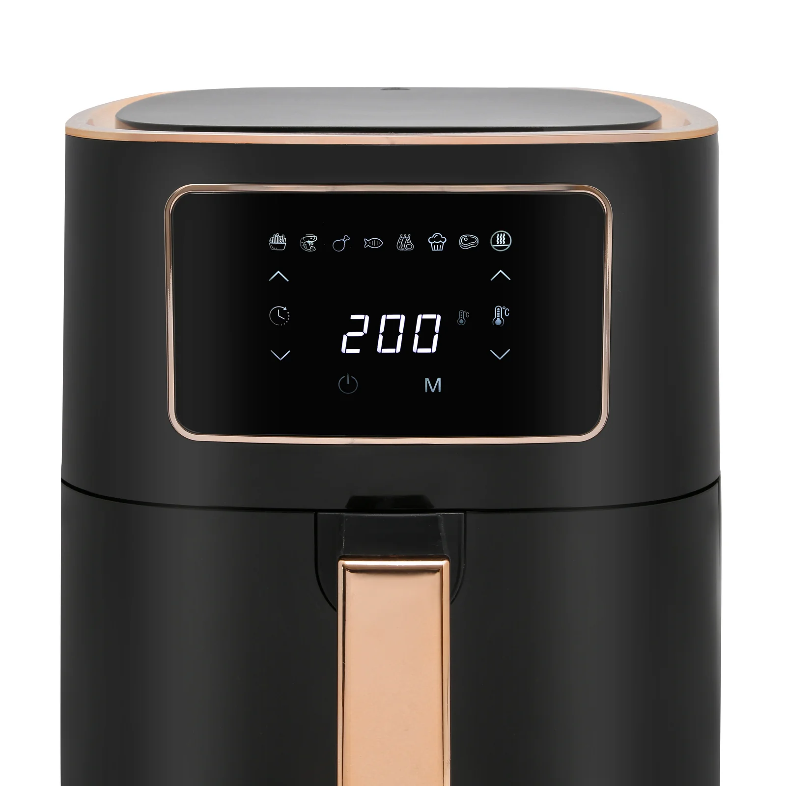 7L Digital Air Fryer Black 1700W, 200C, 8 Cooking Settings