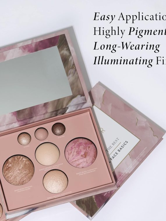 2024 LAURA GELLER NEW YORK The Best of the Best Baked Palette �C Full Size �C Includes Bronzer  Blush  2 Highlighters and 3 Eyeshadows �C Travel-Friendly