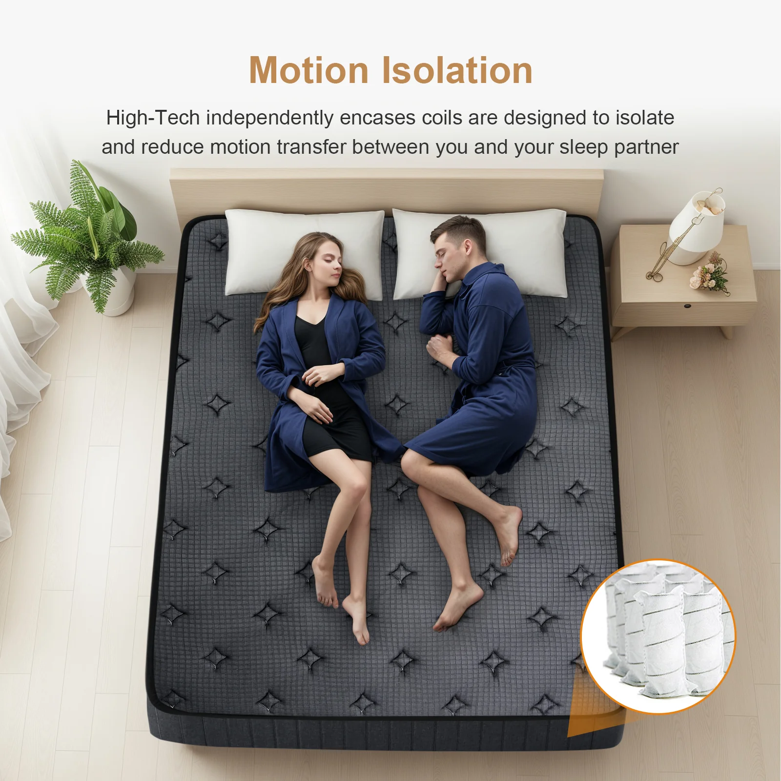Mattress Medium Firm 27cm