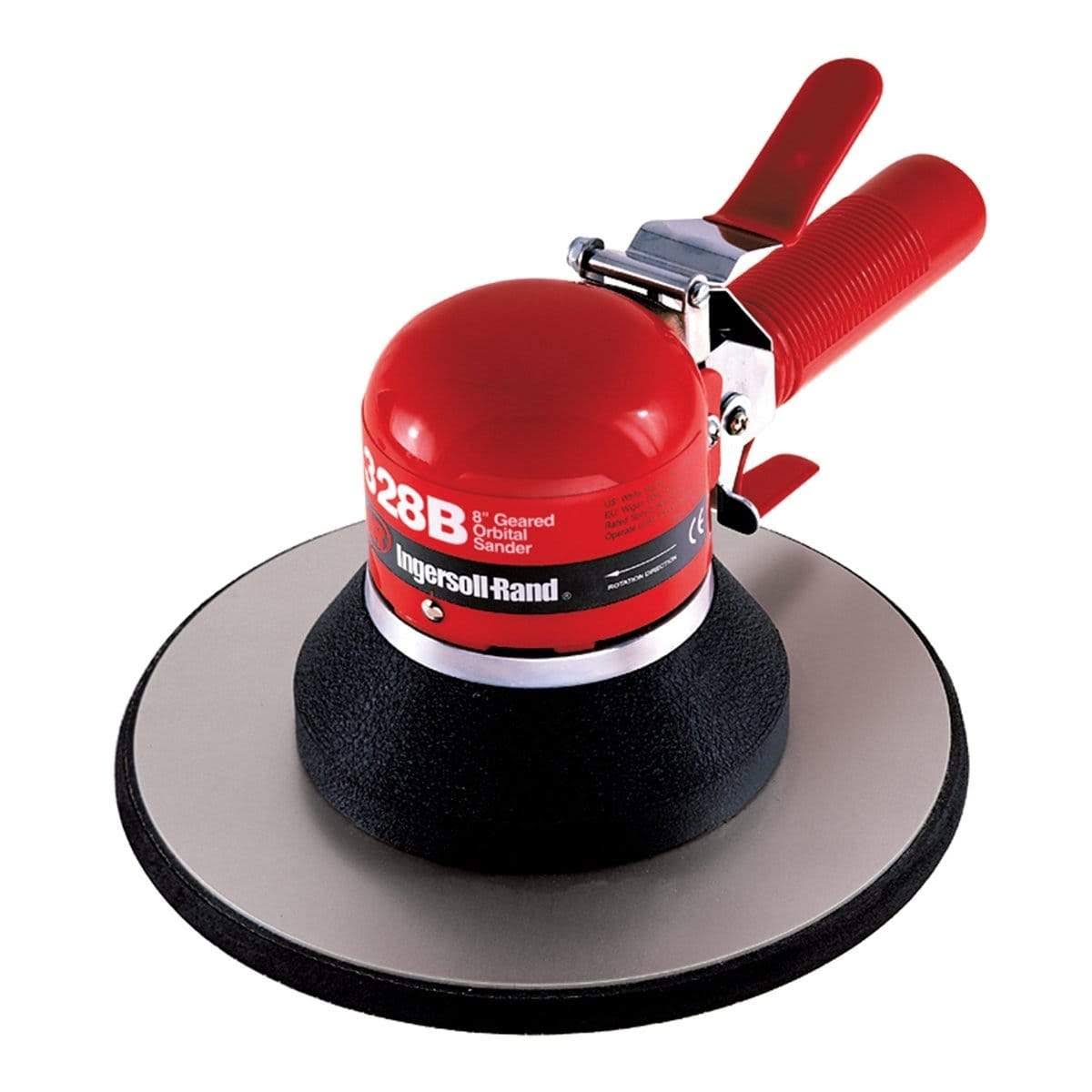 Ingersoll Rand 328B 8��� Air Geared Orbital Sander, Dual Action, Low Vibration, 900 RPM, 0.25 HP