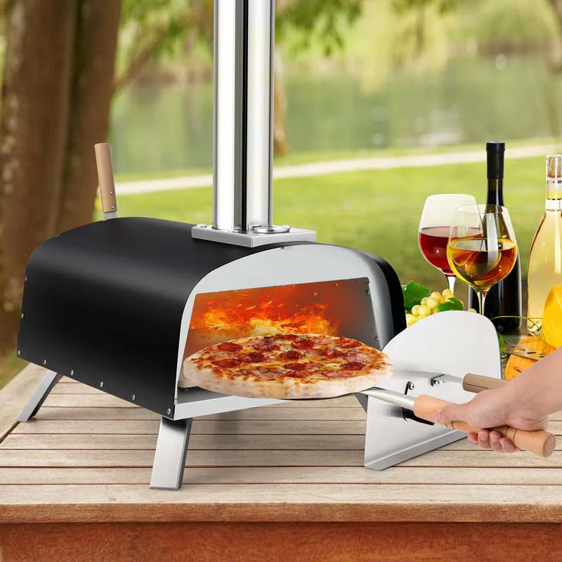 Propane & Wood Fired Pizza Maker with 13