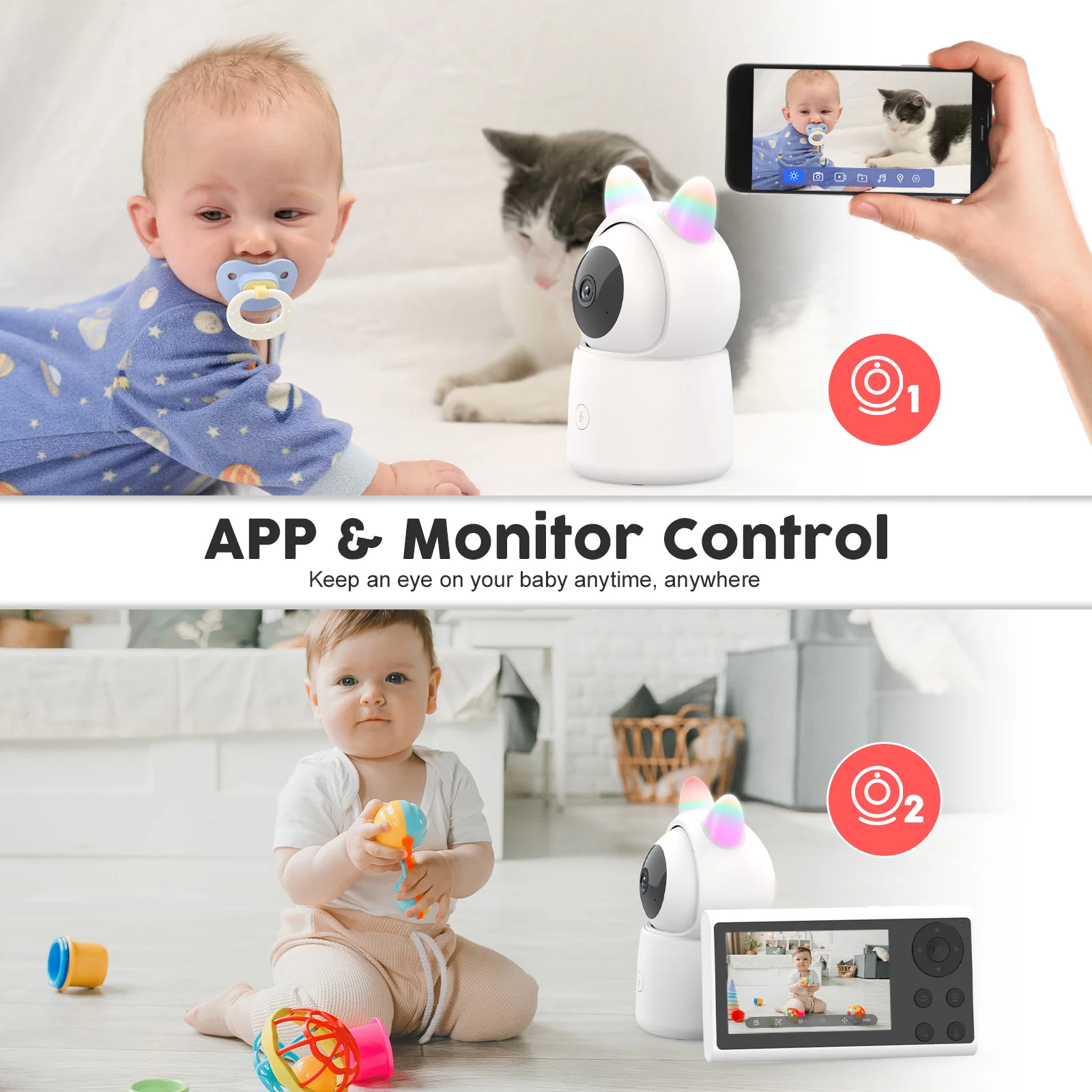 Baby Monitor WiFi Video Baby Security Camera