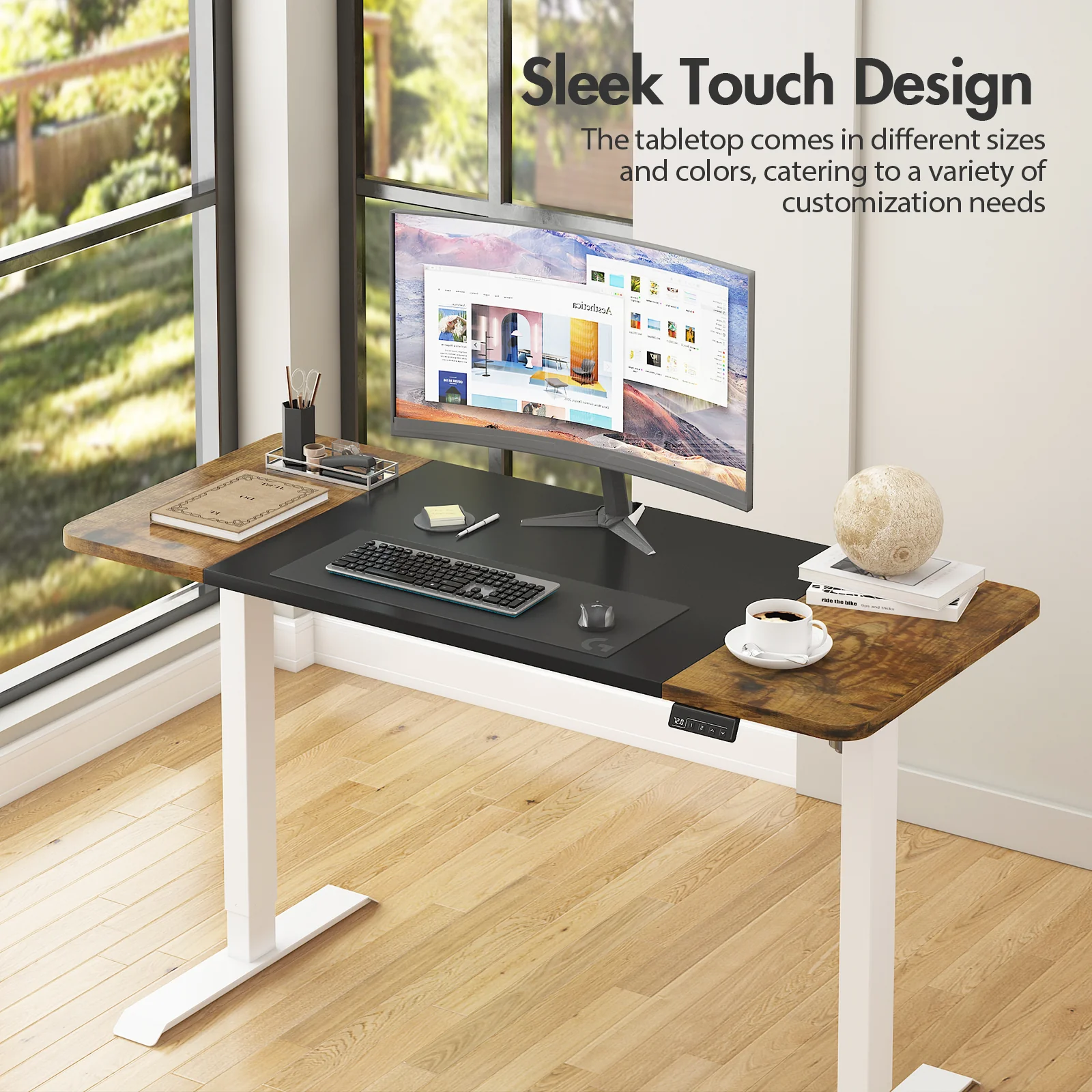 Electric Standing Desk with Memory Lifting 140cm