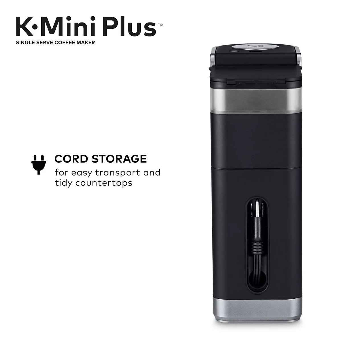 K-Mini Plus Single-Serve K-Cup Pod Coffee Maker