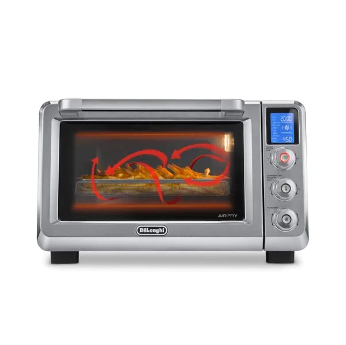 DeLonghi Livenza 9 in 1 Digital Air Fry Convection Oven EO241264M (Stainless Steel)