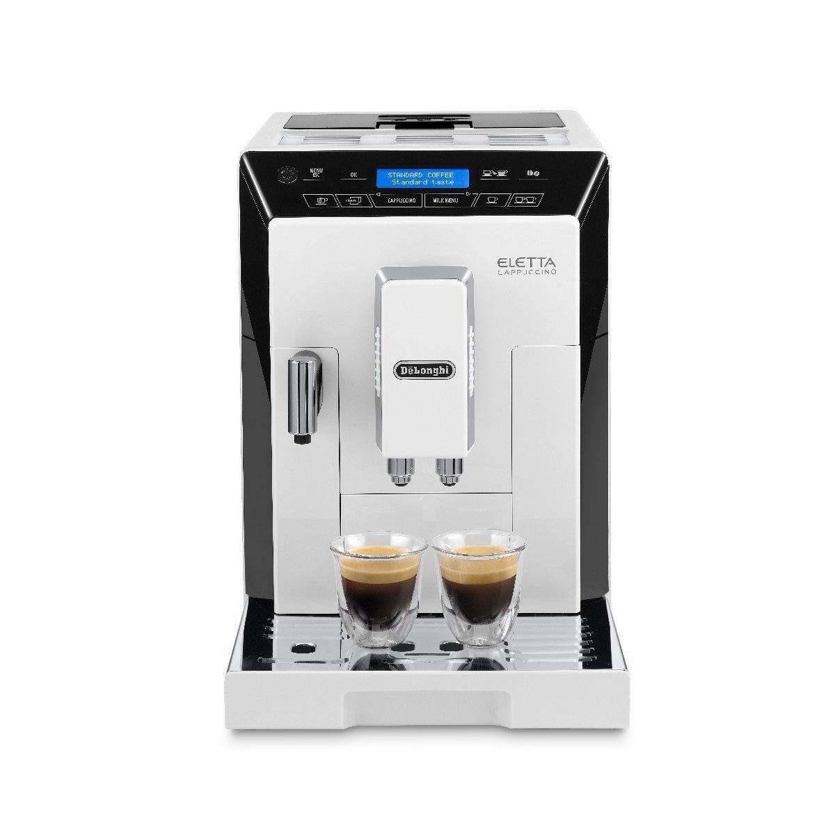 DeLonghi Eletta Cappuccino Super Automatic Espresso Machine (ECAM44660W / White)