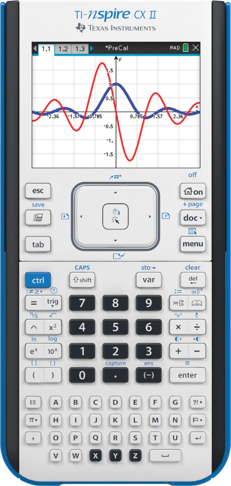 Texas Instruments TI-Nspire CX II Graphing Calculator �C Advanced Handheld for Students & Professionals