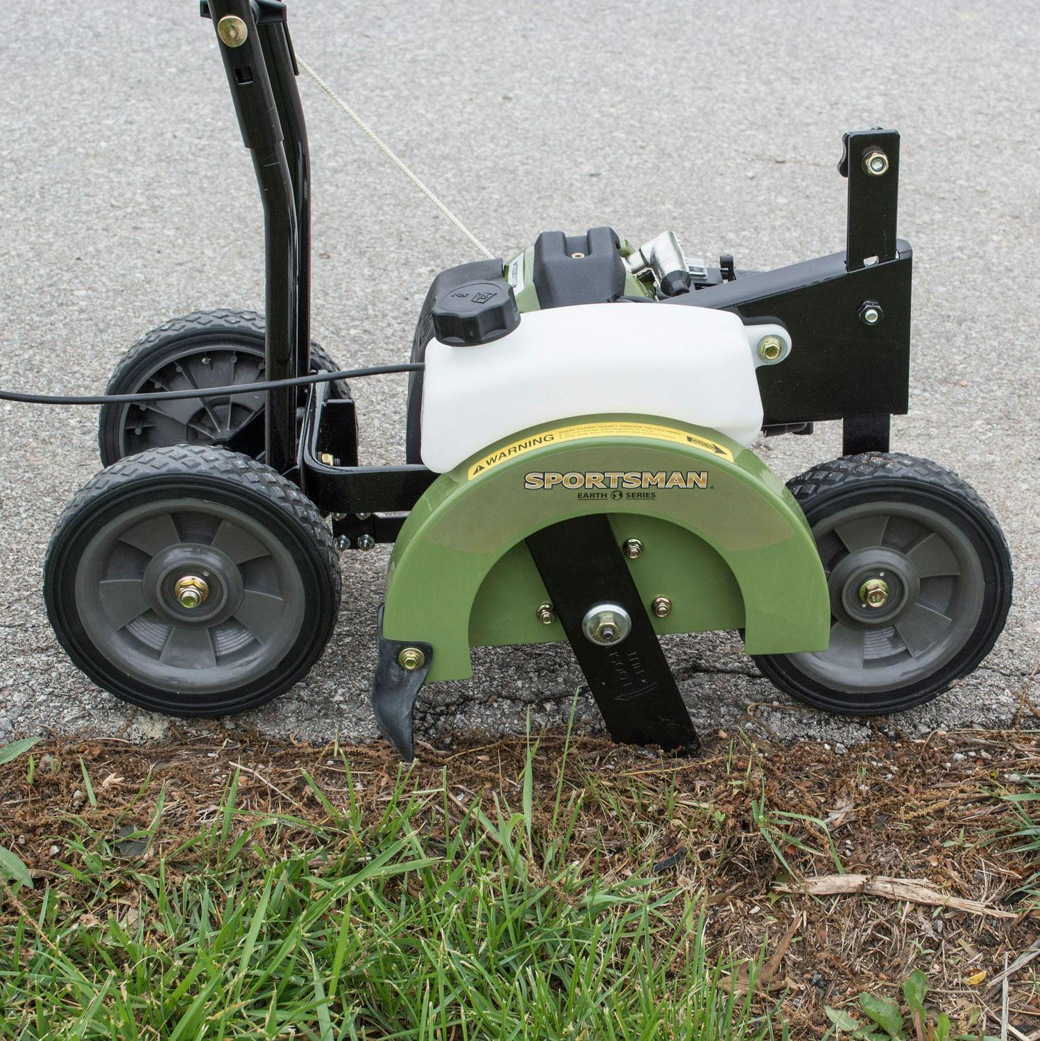 Sportsman Earth Series EDG43 Gas Powered Edger, Recoil Start, 9��� Blade, Adjustable Height, Compact & Lightweight